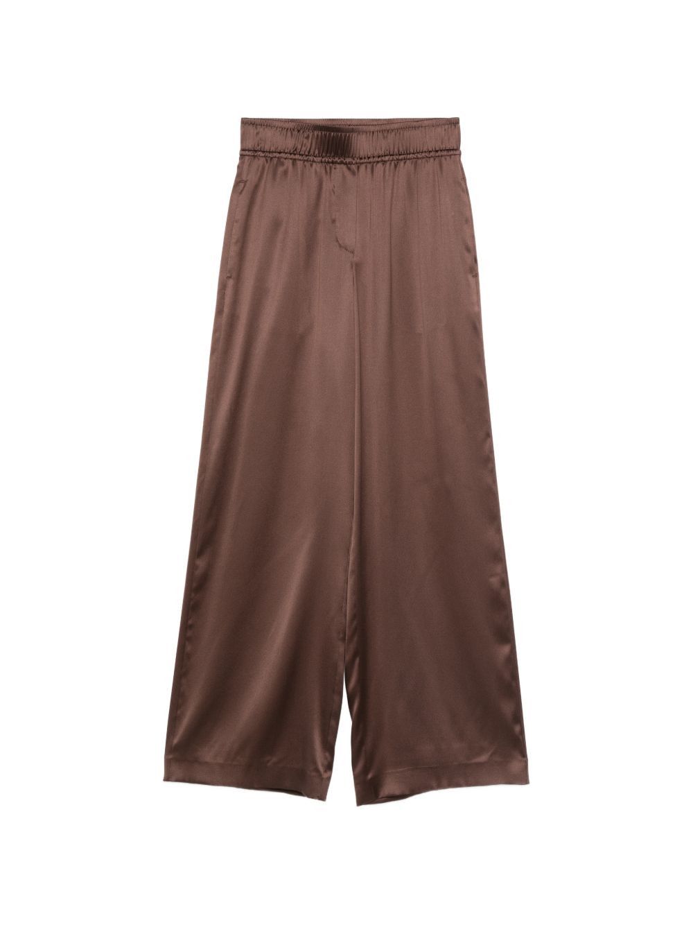 Brunello Cucinelli SILK TROUSERS Size 28" / US 6 / IT 42 - 1 Thumbnail