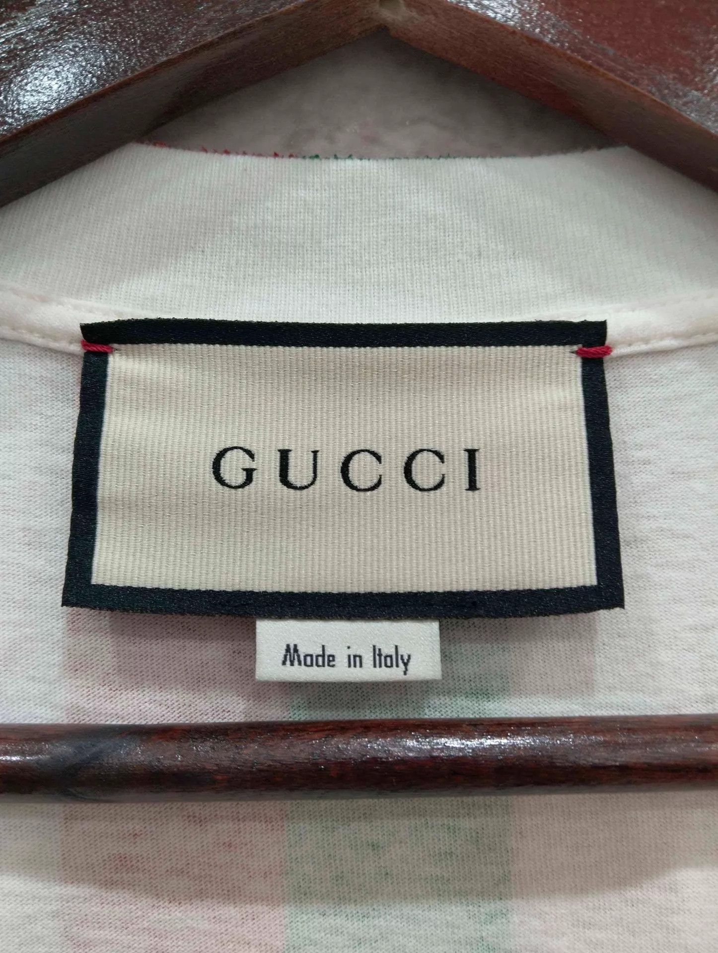 Gucci Gucci white not fake short sleeve XL tee Size US XL / EU 56 / 4 - 4 Thumbnail