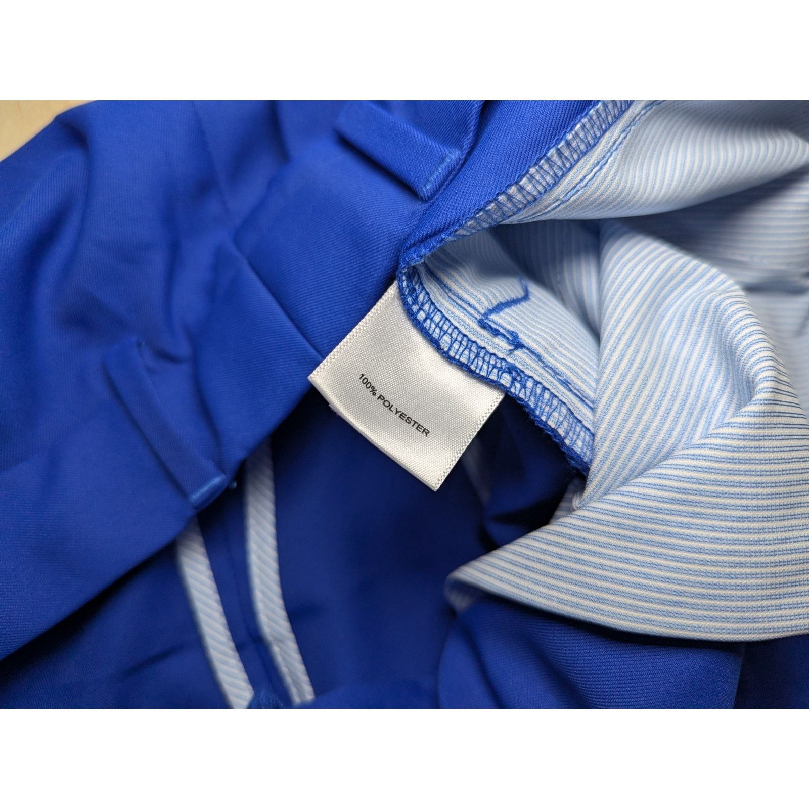 Peter Millar Peter Millar Men's 40 Blue Performance Golf Shorts Solid Size US 40 / EU 56 - 3 Thumbnail