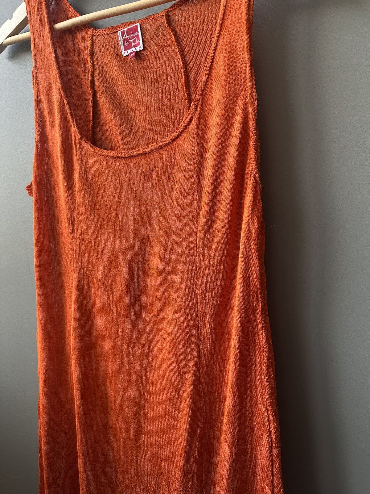 Vintage Aventures Des Toiles Acrylic Long Dress Size 38 Size XS / US 0-2 / IT 36-38 - 3 Thumbnail