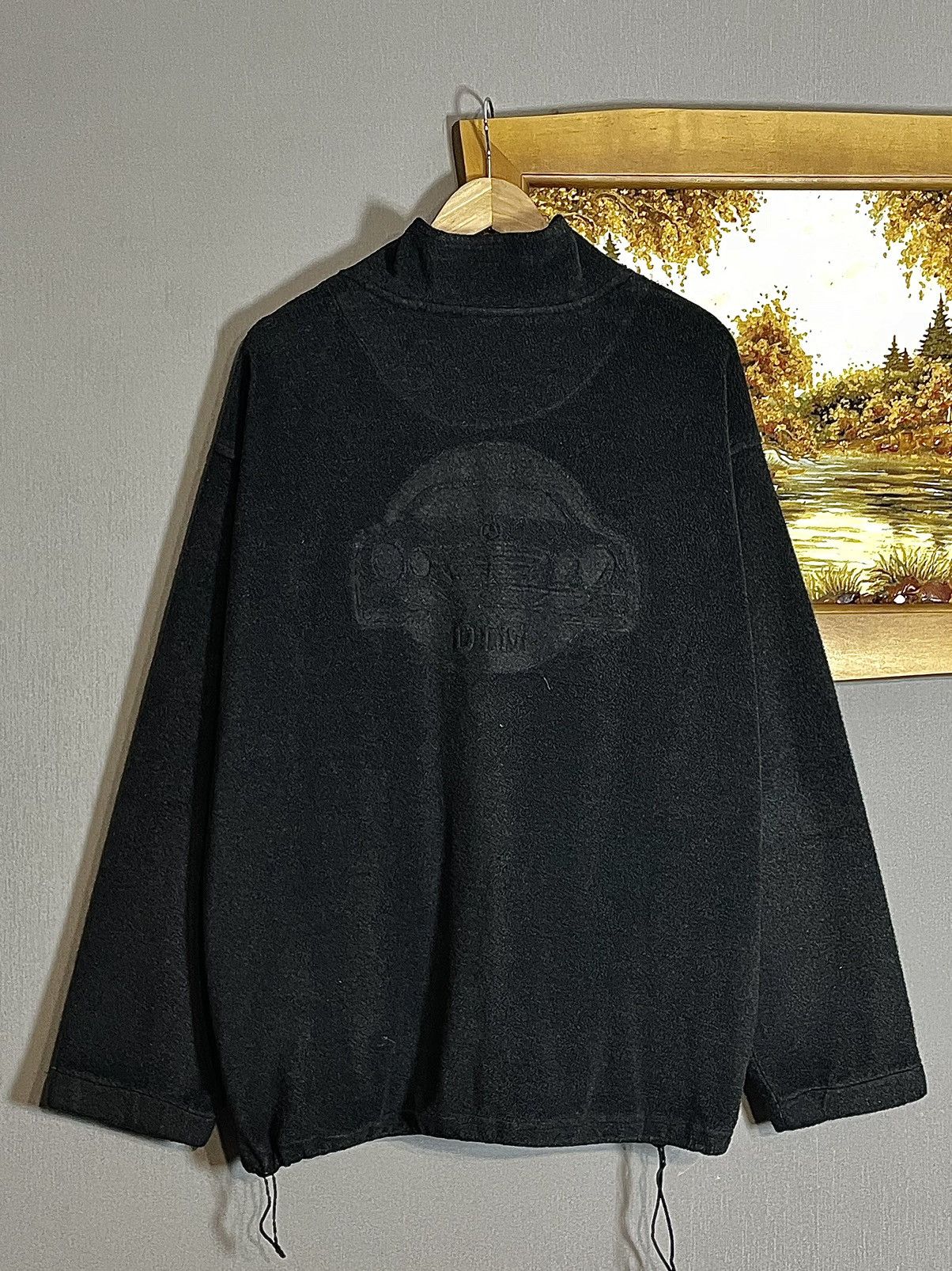 Mercedes-Benz × Vintage Rare 🔥 Mercedes AMG DTM Fleece Big Logo Zip Jacket Ninja Size US XL / EU 56 / 4 - 3 Thumbnail