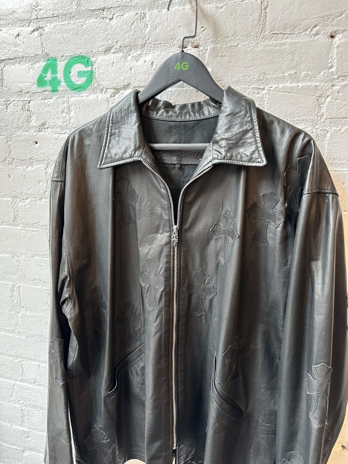 Chrome Hearts CHROME HEARTS FLOODED PATCH JACKET Size US L / EU 52-54 / 3 - 3 Thumbnail