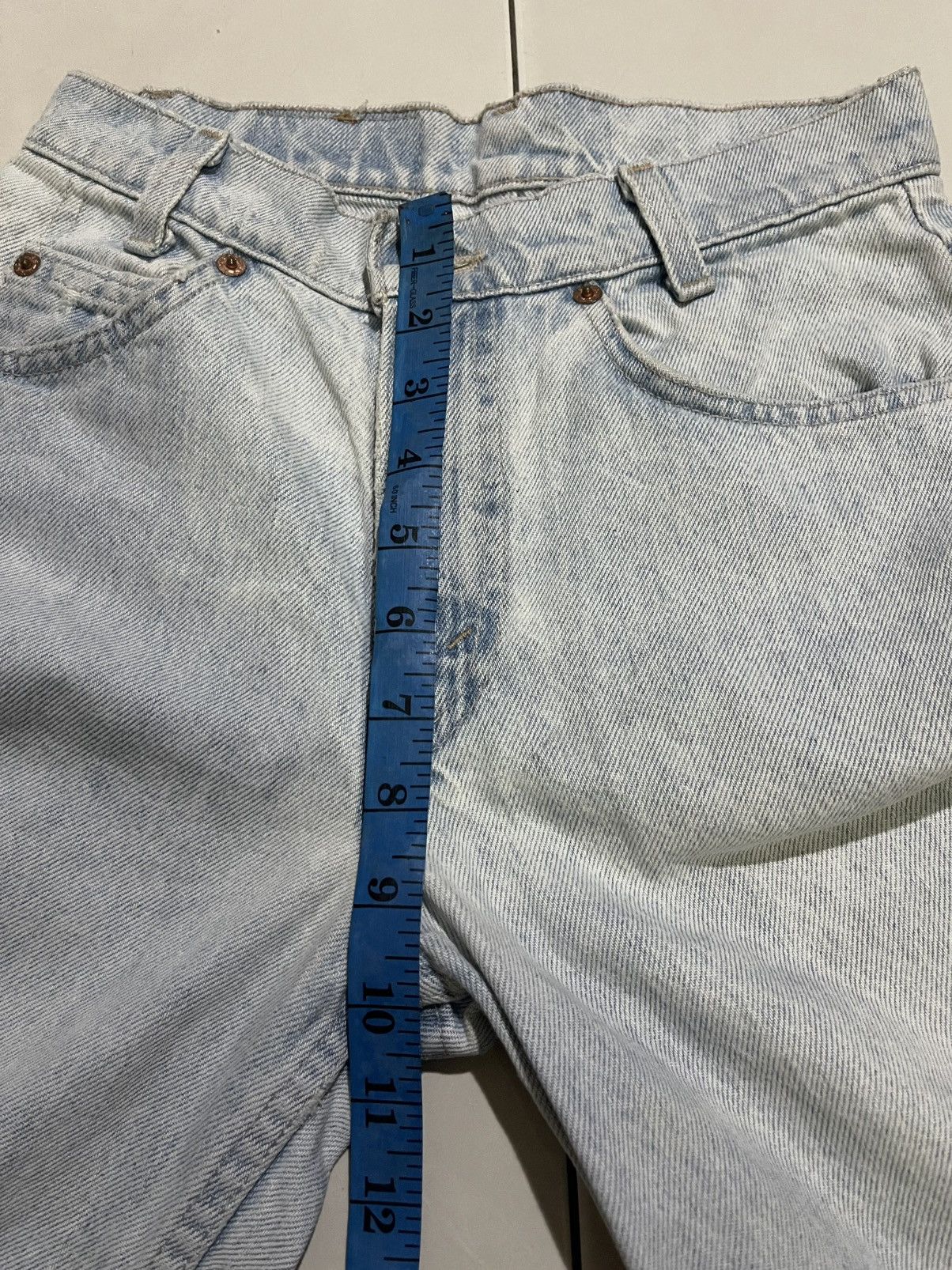 Levi's Levis Orange Tab 550 Student Jean Shorts made in USA Size US 26 / EU 42 - 19 Thumbnail