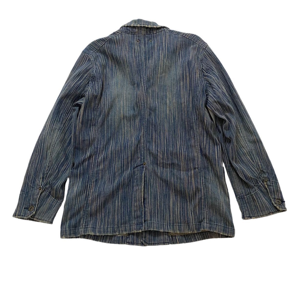 Vintage ⚡️Vintage Fissare stripe stiches chore style jacket Size US M / EU 48-50 / 2 - 2 Thumbnail