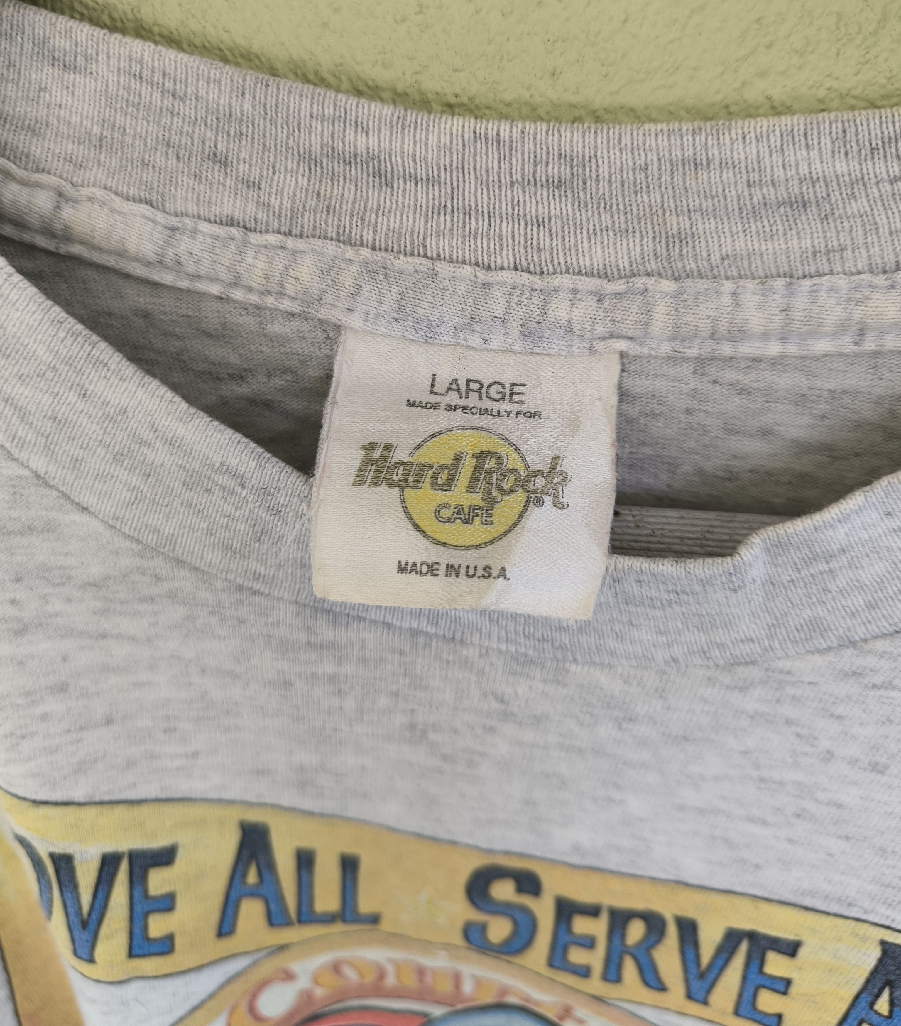 Hard Rock Cafe Vintage 90's HARD ROCK CAFE DALLAS tee Size US L / EU 52-54 / 3 - 5 Thumbnail