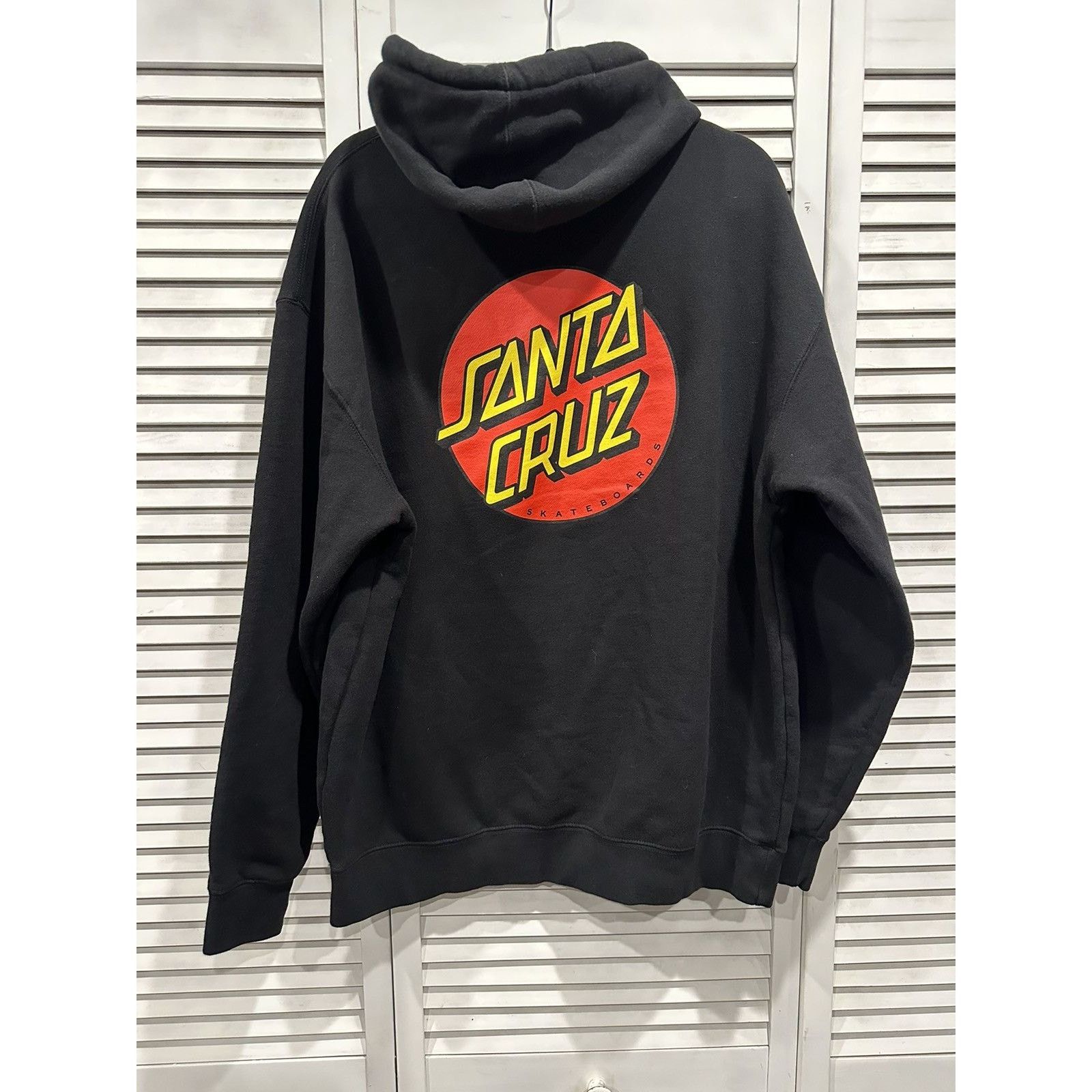 Santa Cruz Skateboards Classic Dot Pullover Hoodie Santa Cruz XL Black Size US XL / EU 56 / 4 - 9 Thumbnail