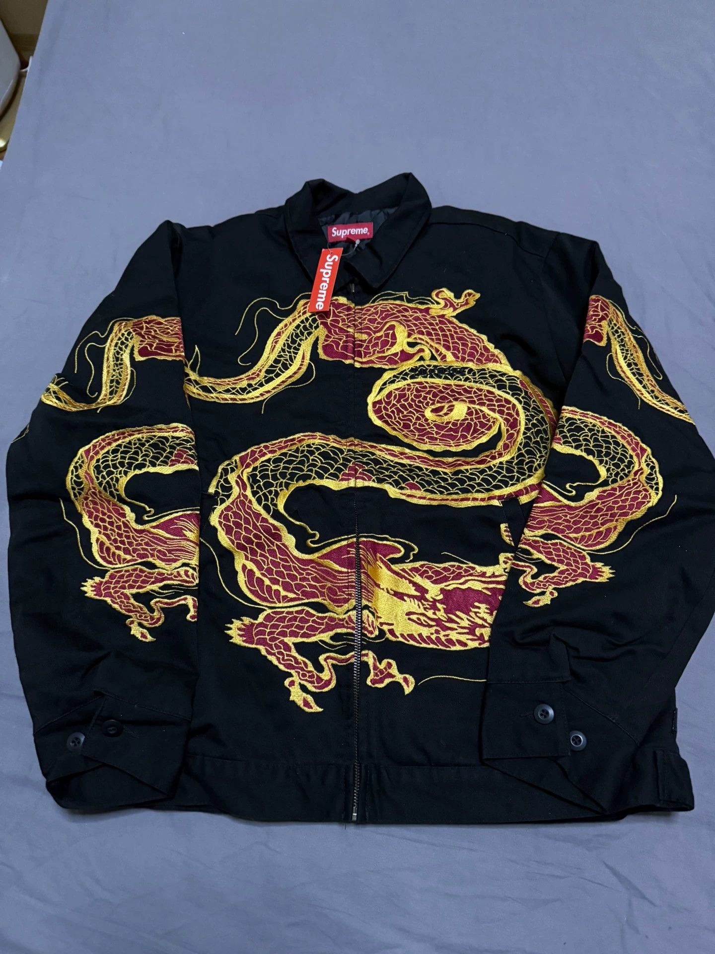 Supreme Supreme Dragon Jacket M New Japan Tag Rare Size US M / EU 48-50 / 2 - 1 Thumbnail