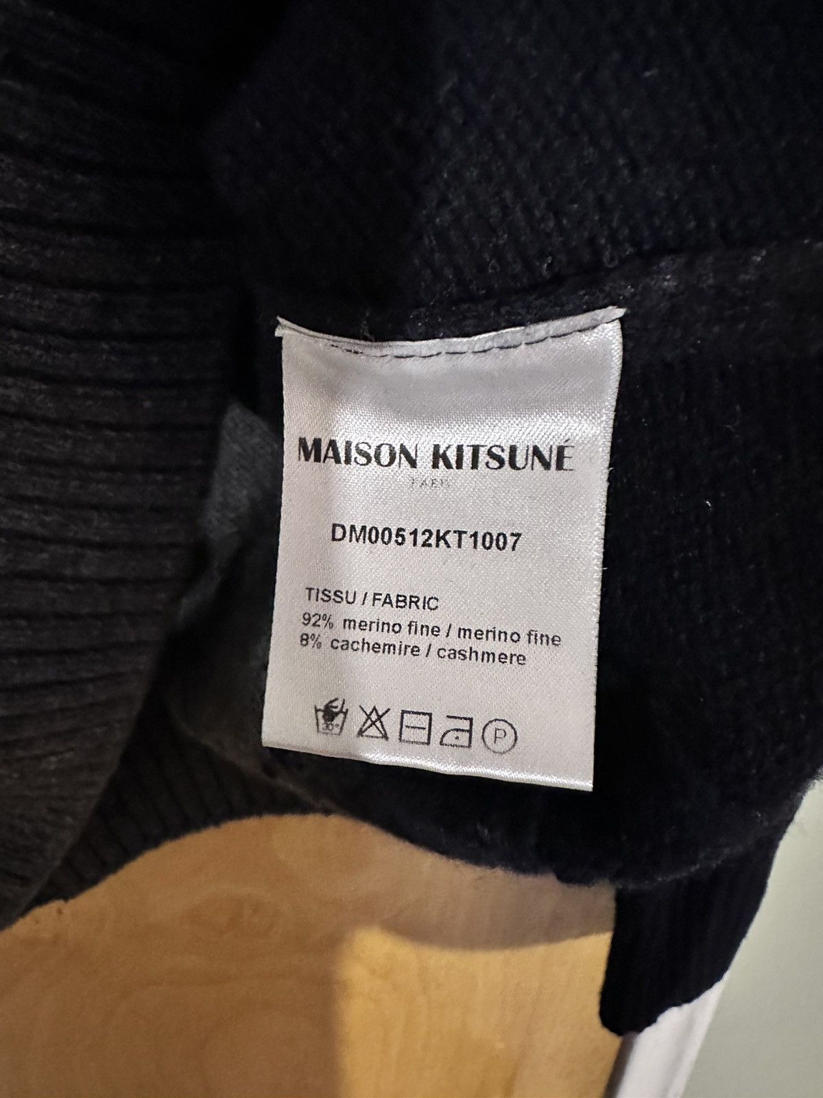 Maison Kitsune Maison Kitsune intarsia cable knit sweater Size US S / EU 44-46 / 1 - 4 Thumbnail