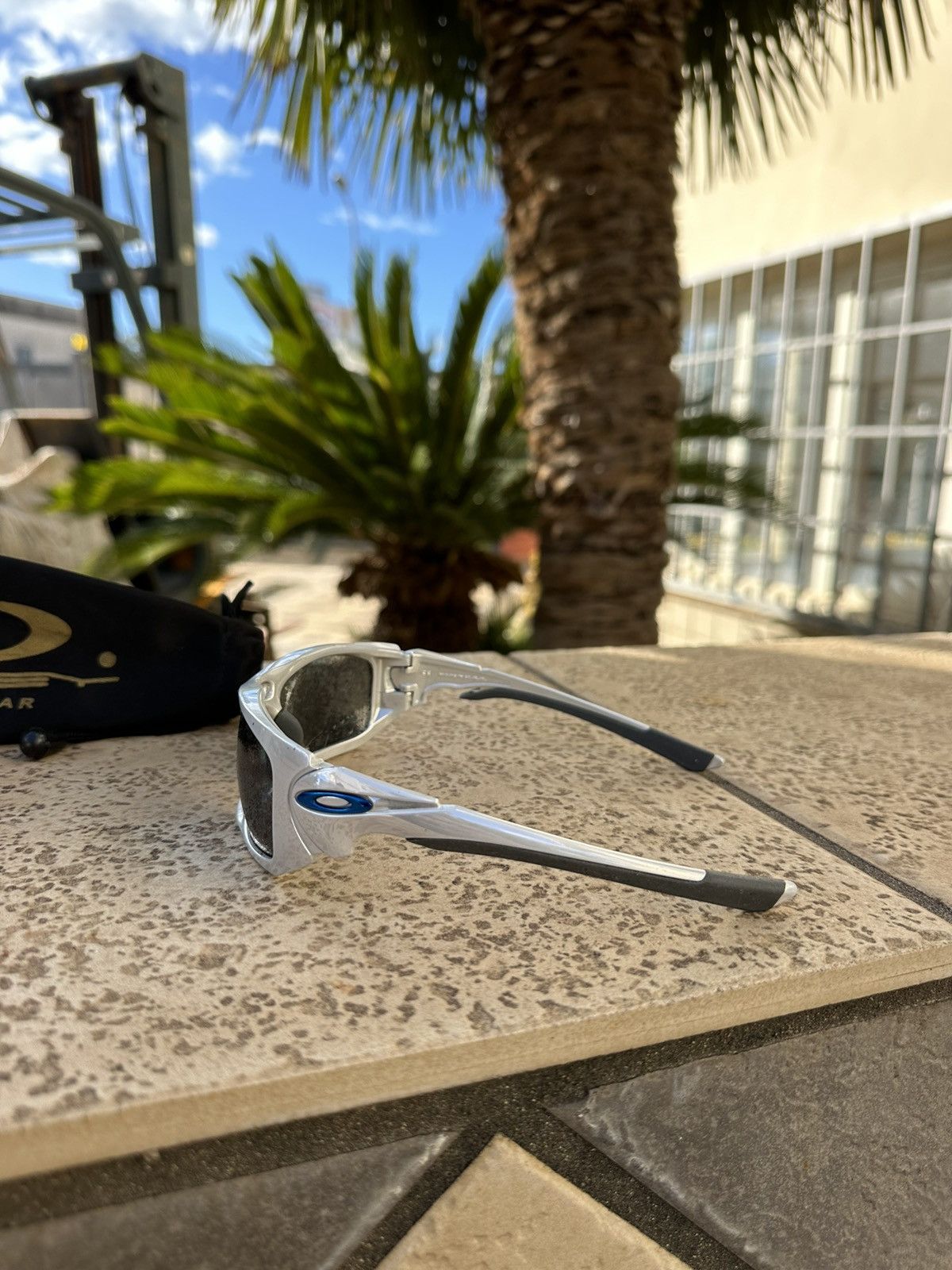 Oakley Oakley Sunglasses Scalpel Grey OO9095-07 Size ONE SIZE - 4 Thumbnail