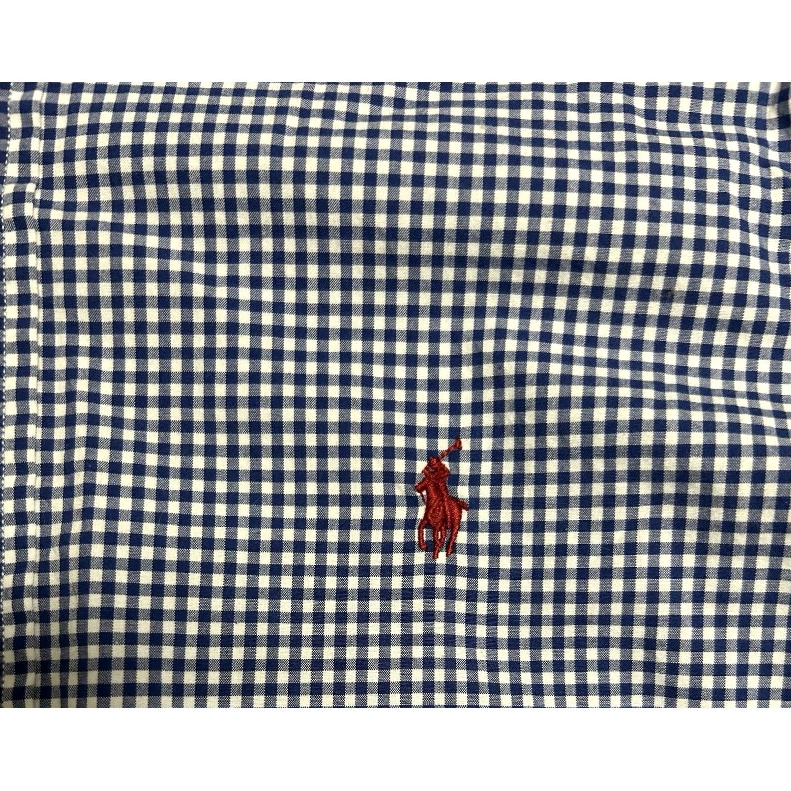 Ralph Lauren Ralph Lauren Men's Button-Down Shirt Lot Of 2 Sz Medium Blue Plaid Long Sleeve Shirt Size US M / EU 48-50 / 2 - 5 Thumbnail