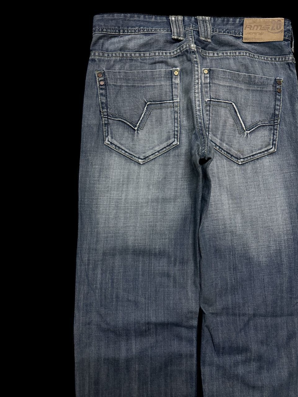 Japanese Brand SICK Japanese RMS Thrashed Faded Distressed Straight Jean Size US 31 - 16 Thumbnail