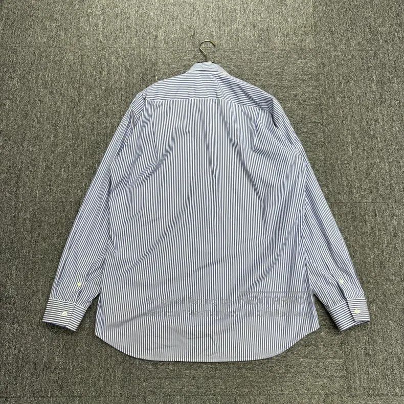 Balenciaga Balenciaga Embroidered Letter Striped Shirt Size XXS / US 00 / IT 34 - 5 Thumbnail