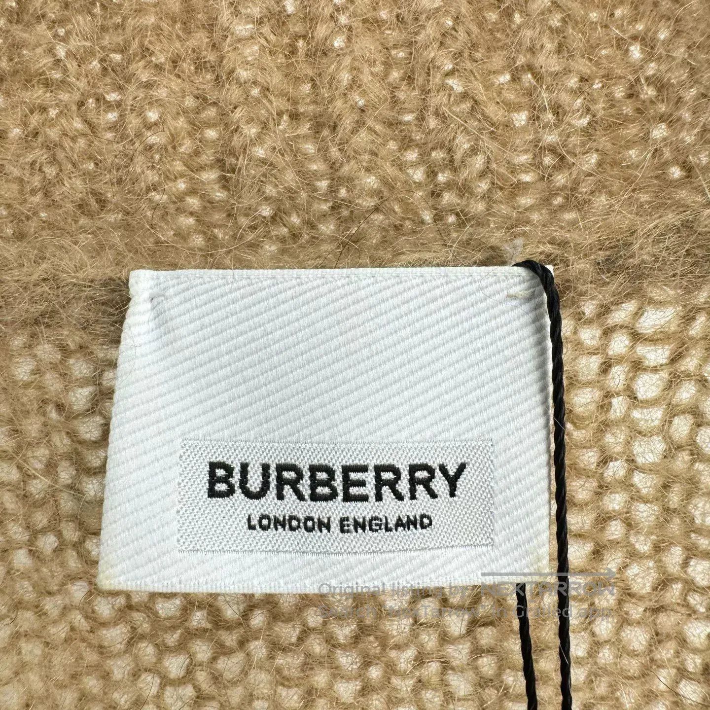Burberry Burberry Mohair Classic Check Cardigan. Size US S / EU 44-46 / 1 - 5 Thumbnail