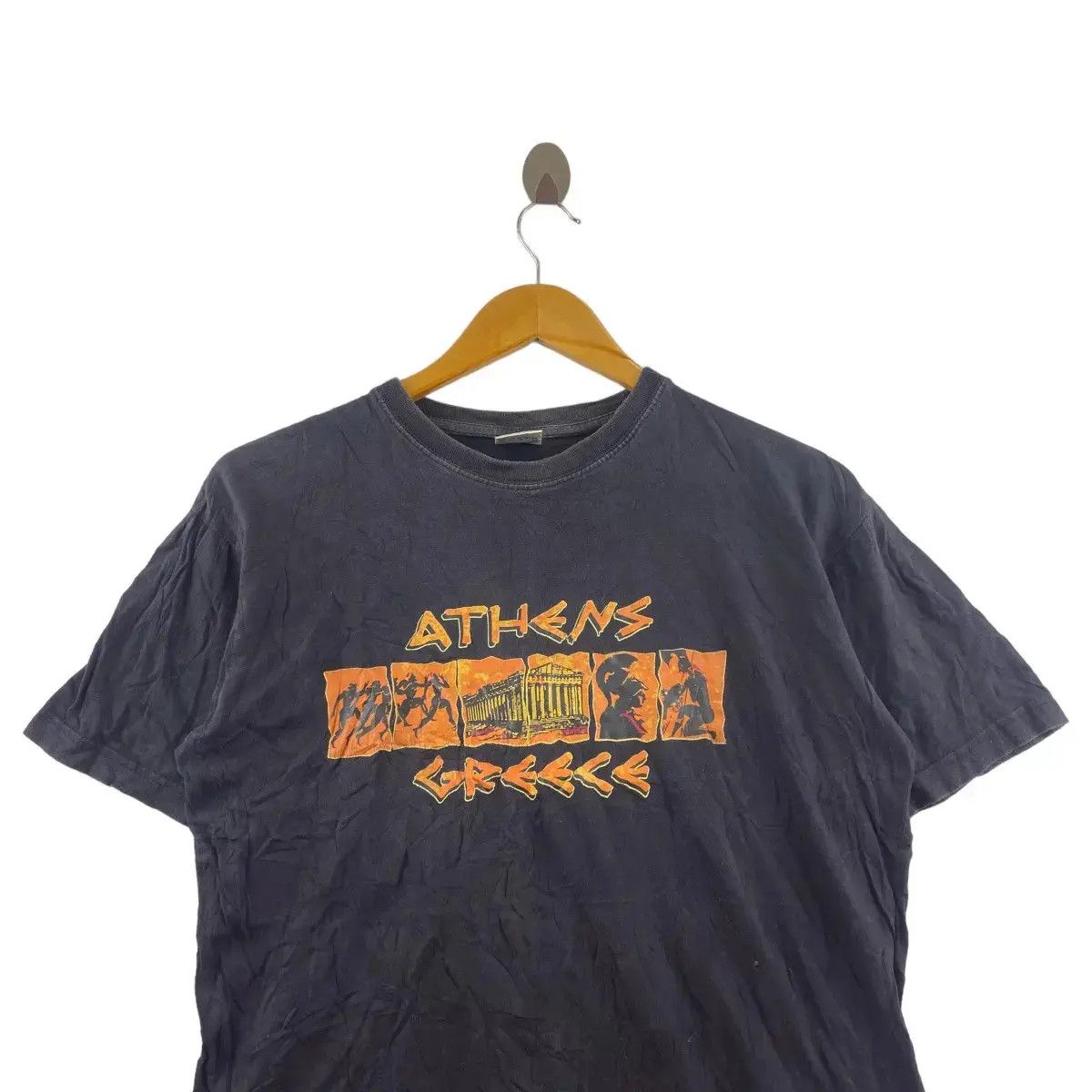 Vintage Vintage AMICO ATHENS GREECE MARATHON Tee Shirt Top Size US S / EU 44-46 / 1 - 2 Thumbnail