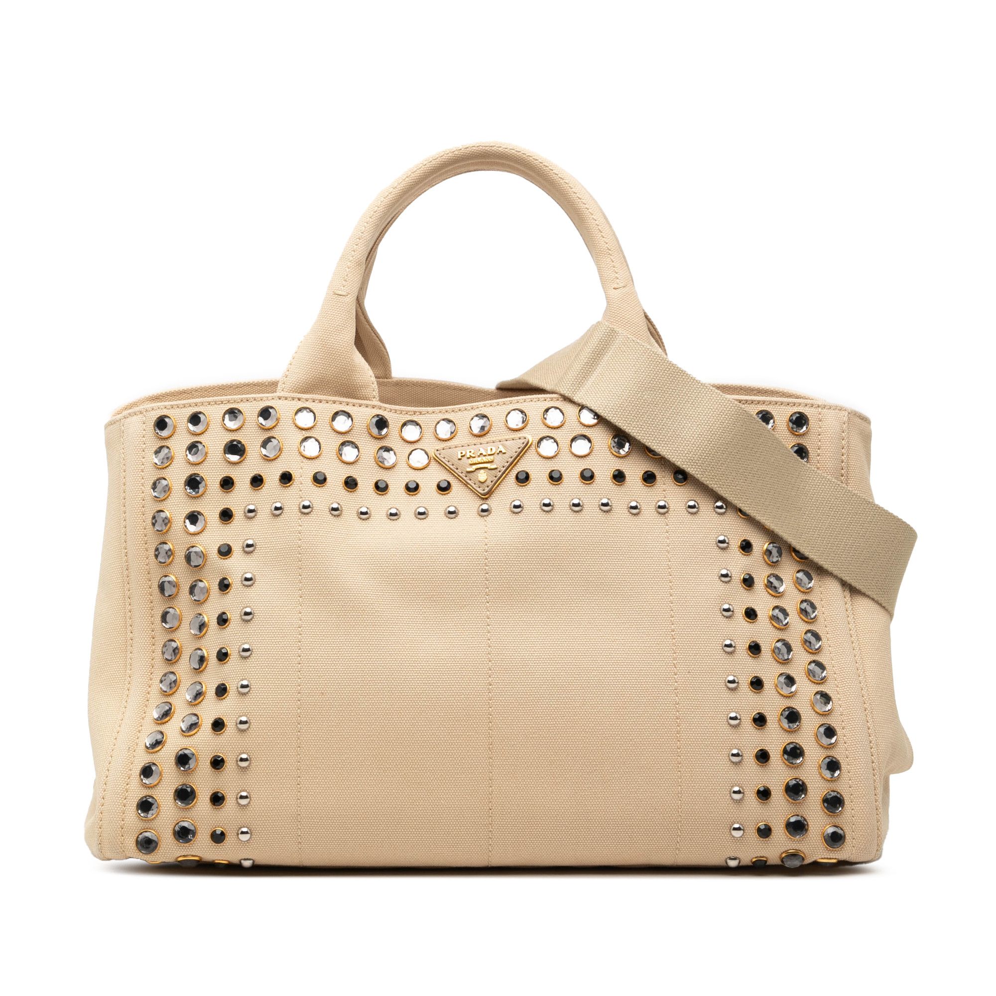 Prada Prada Canvas Canapa Bijoux Satchel Size ONE SIZE - 1 Thumbnail