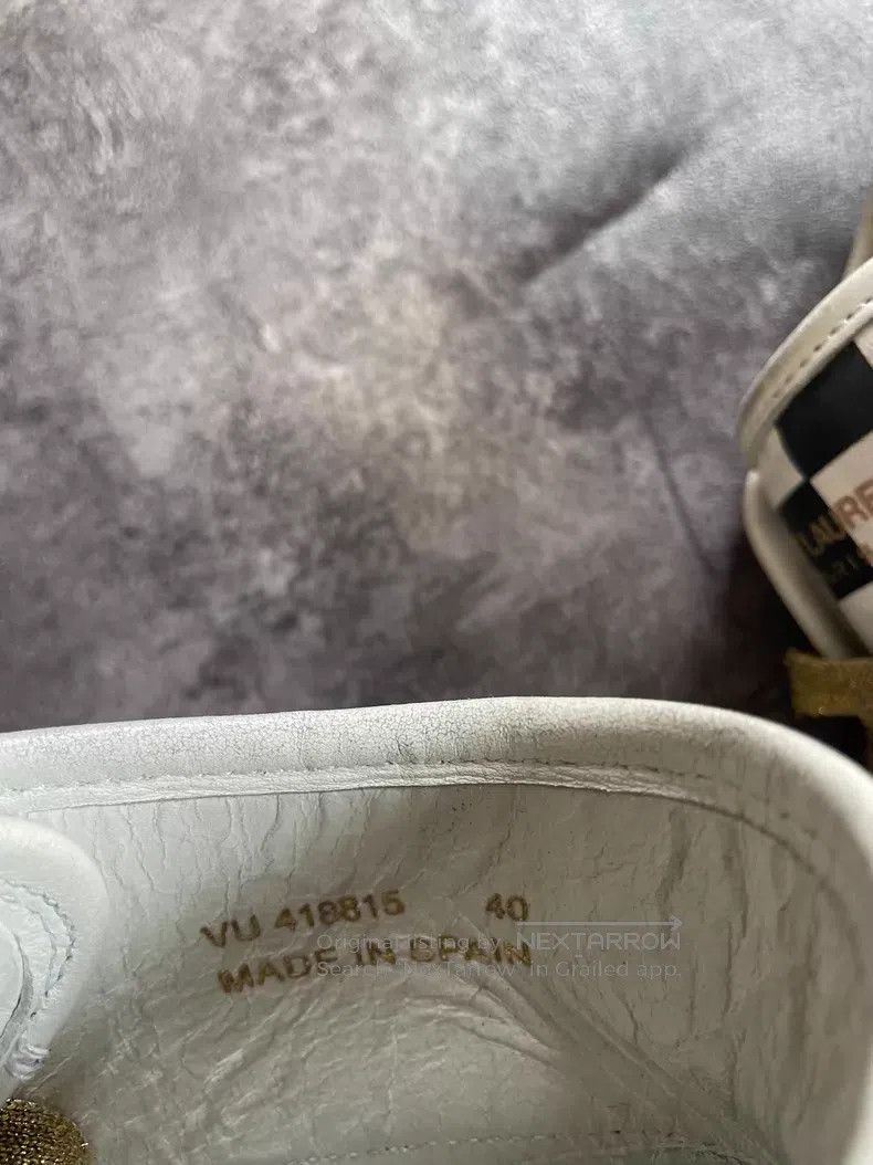 Saint Laurent Paris Saint Laurent Paris Chessboard Patchwork Canvas Shoes Size US 7 / EU 40 - 7 Thumbnail