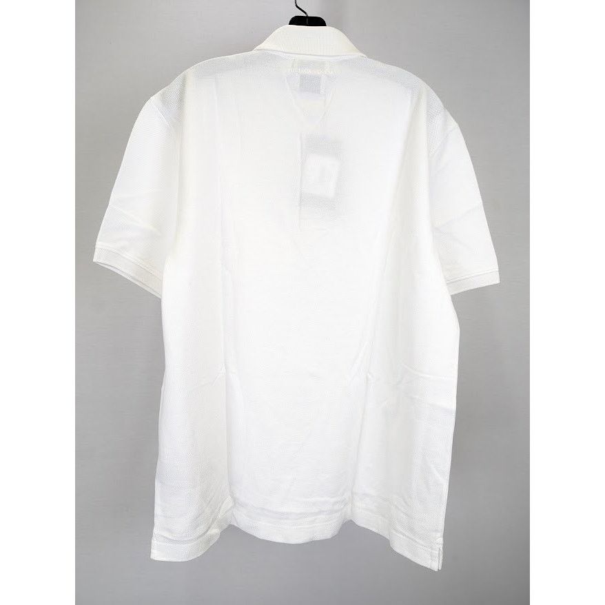 Bottega Veneta o1rshd1 New Piquet Jersey Polo T-Shirt in Optic White Size US L / EU 52-54 / 3 - 11 Thumbnail
