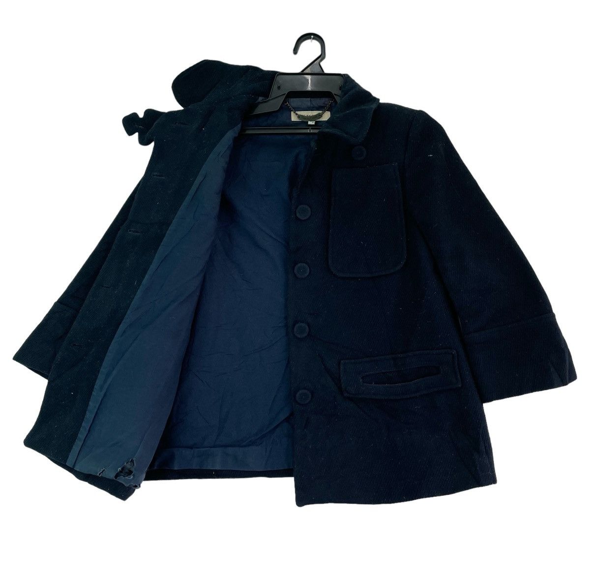 See by Chloe Vtg 90s See By Chloe patch pocket wool jacket Size XS / US 0-2 / IT 36-38 - 4 Thumbnail