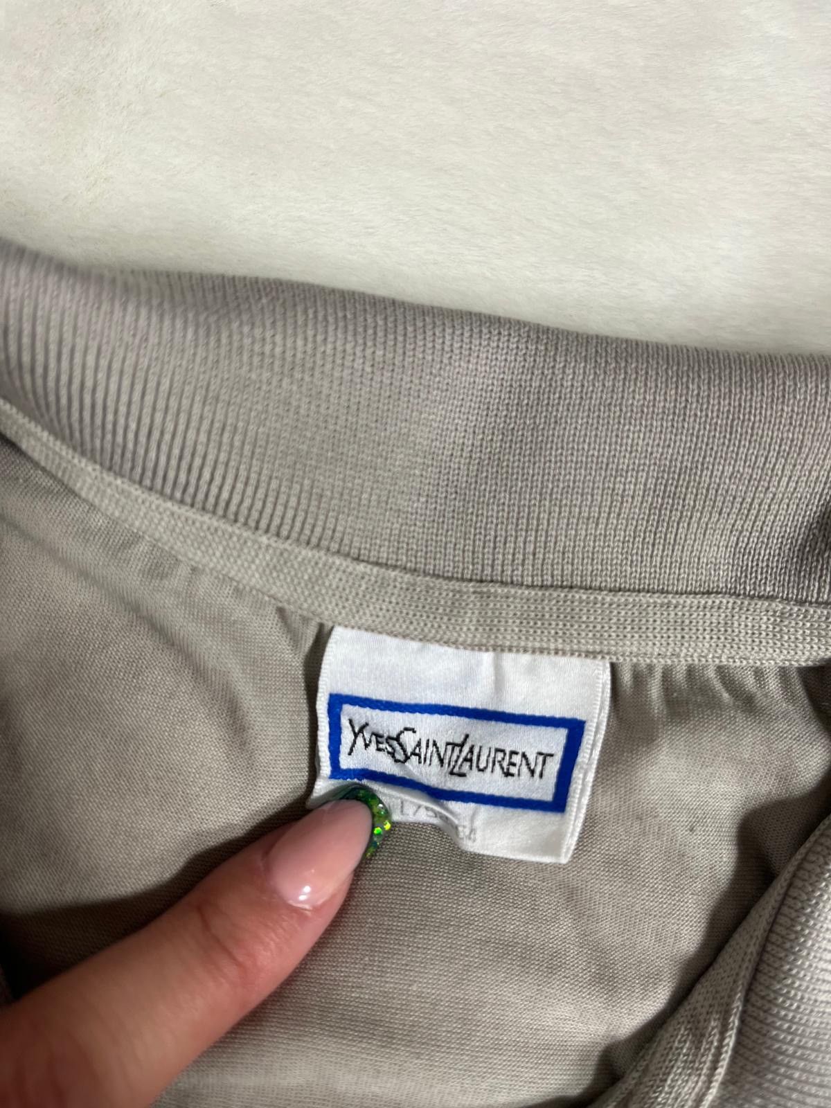 Vintage × Yves Saint Laurent Vintage Yves Saint Laurent Polo Shirt YSL Paris Old Money Size US L / EU 52-54 / 3 - 6 Thumbnail