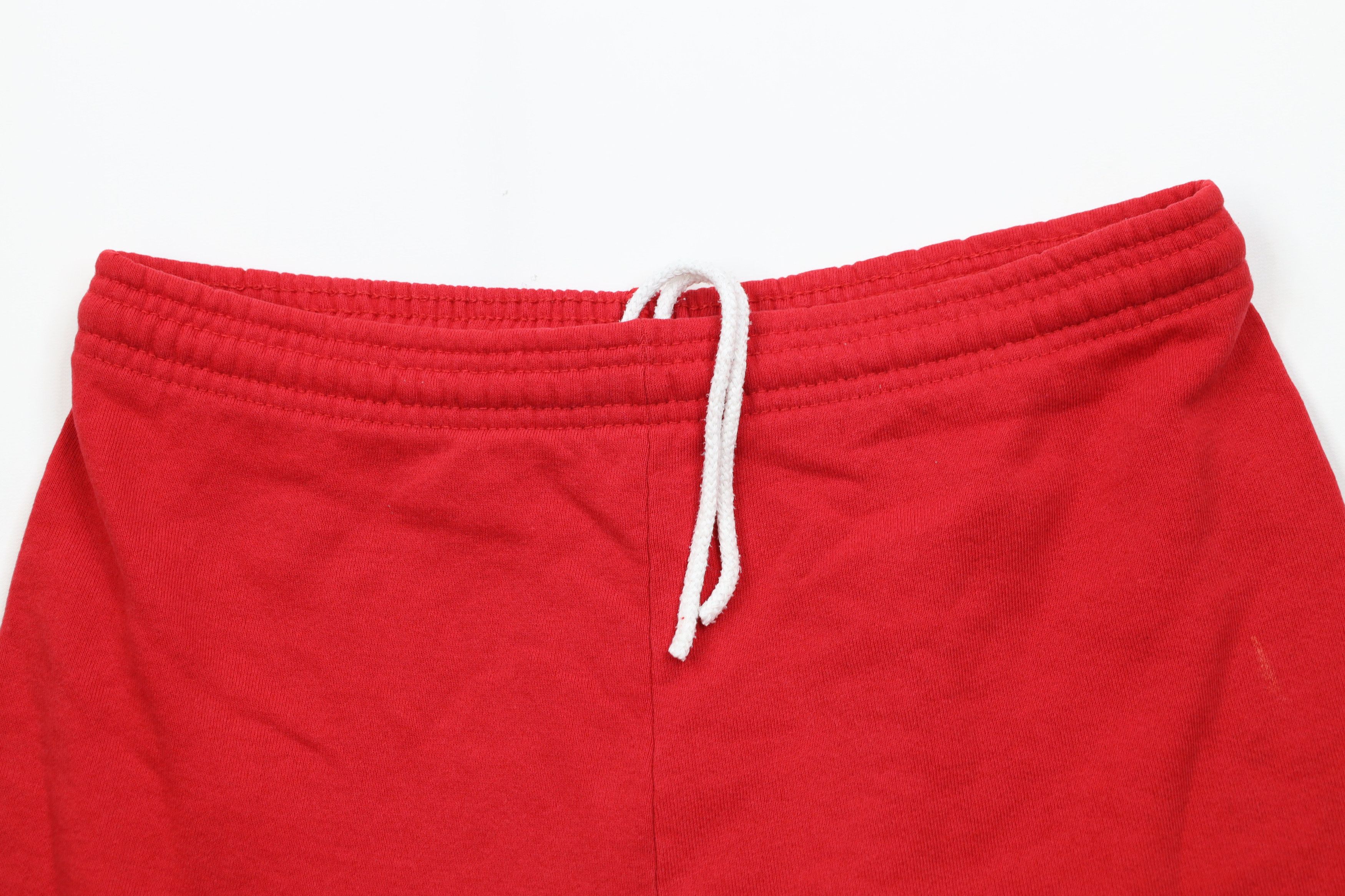 Vintage Vintage 90s Ohio State University Sweatpants Shorts Red USA Size US 34 / EU 50 - 2 Thumbnail