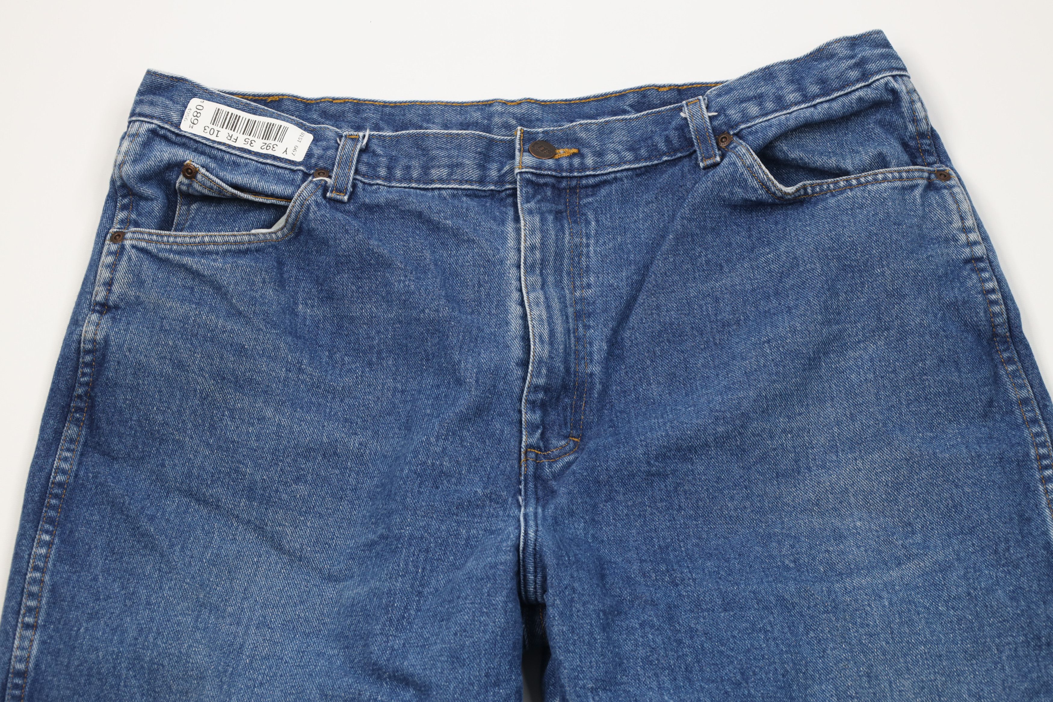 Vintage Vintage 90s Y2K Streetwear Relaxed Fit Denim Jeans Blue Size US 40 / EU 56 - 2 Thumbnail