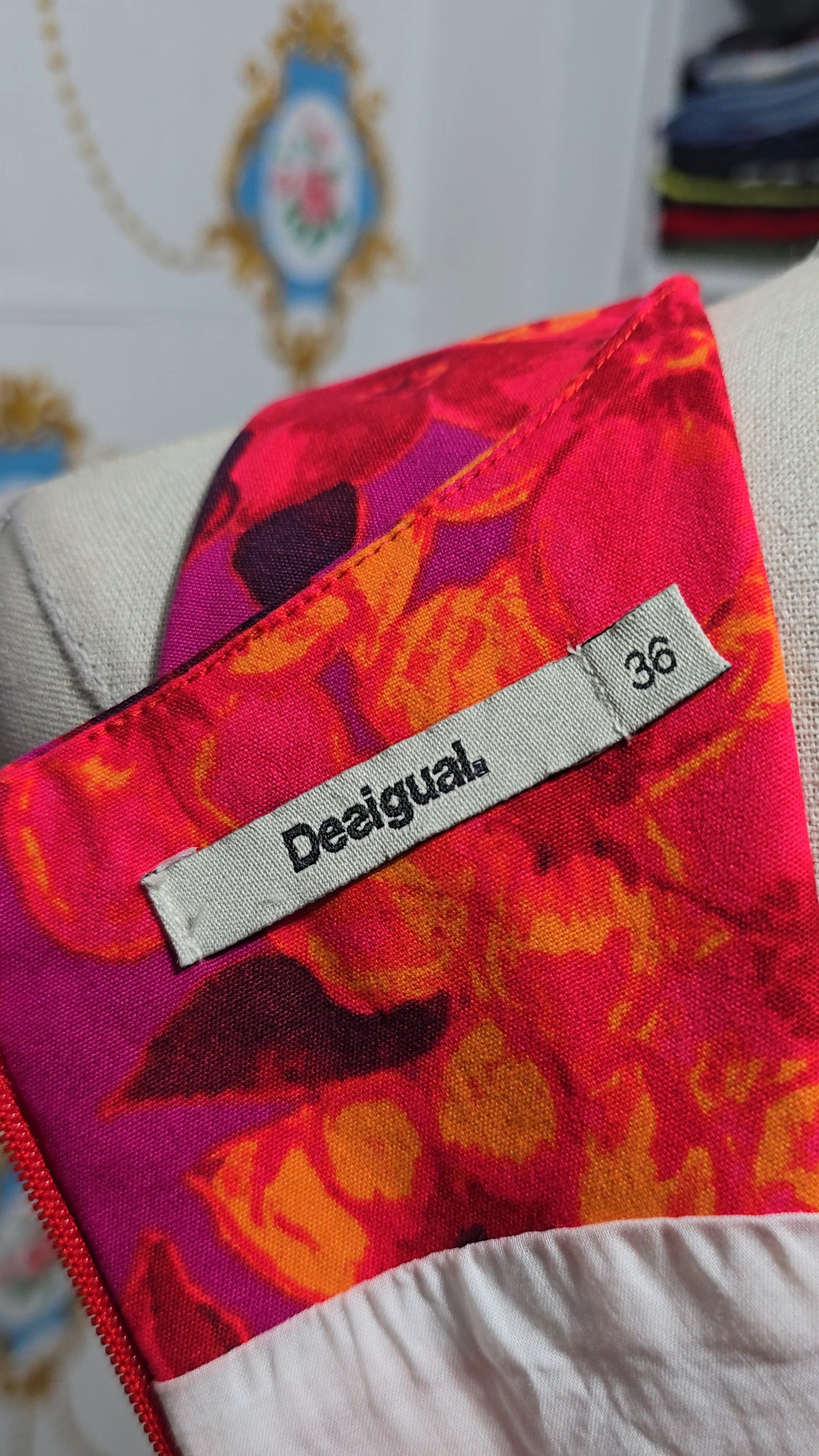 Desigual Desigual woman ANGELINA dress, size Small,Floral Size S / US 4 / IT 40 - 11 Thumbnail