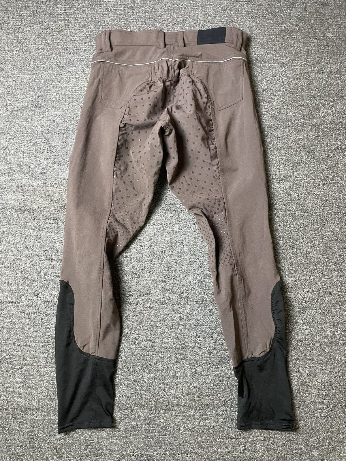 Japanese Brand × Vintage EQULIBERTA Brand Embossed Riding Pants (112) Size US 30 / EU 46 - 9 Thumbnail