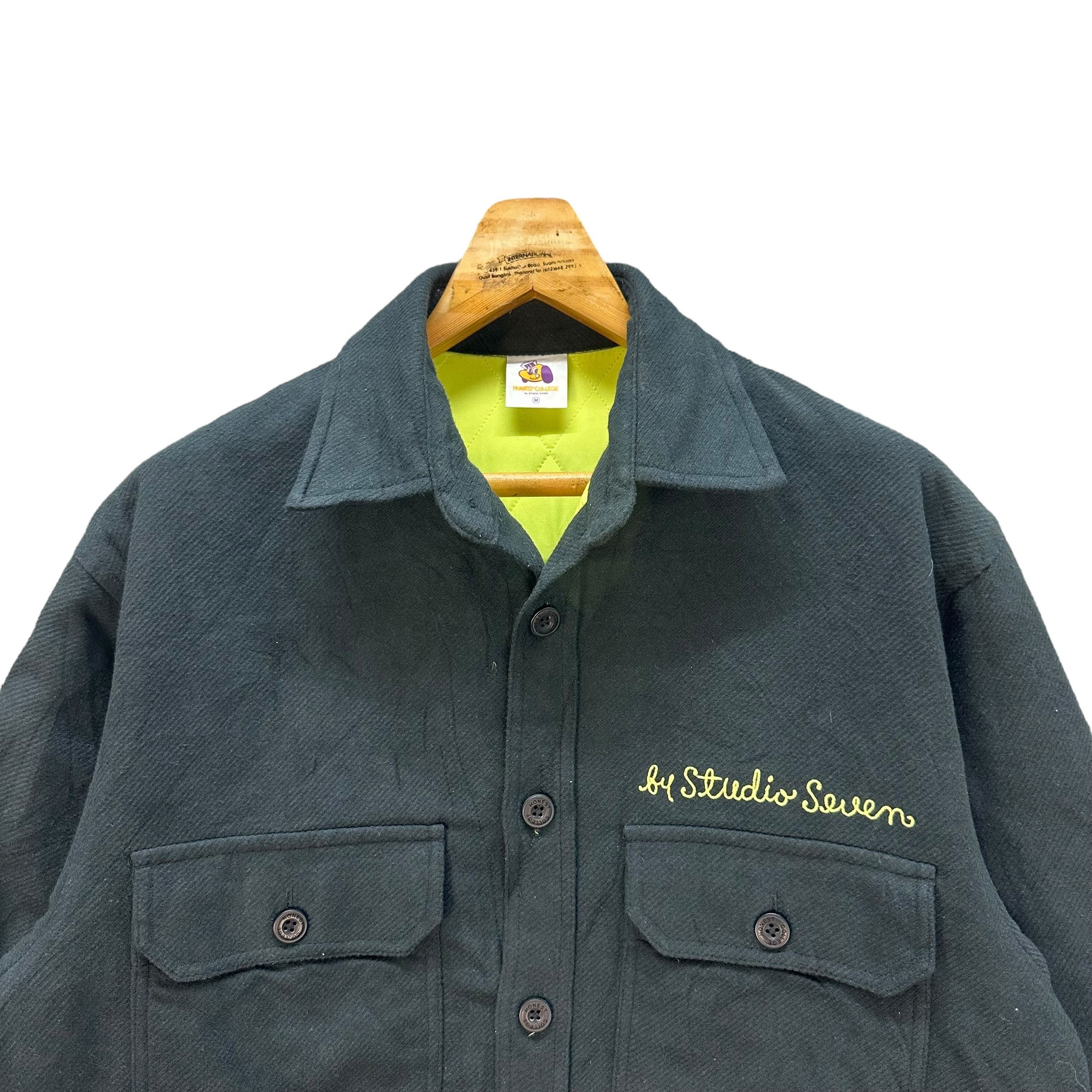 GU STUDIO SEVEN HONNEST COLLEGE ON BACK JACKET #8929-040 Size US M / EU 48-50 / 2 - 4 Thumbnail