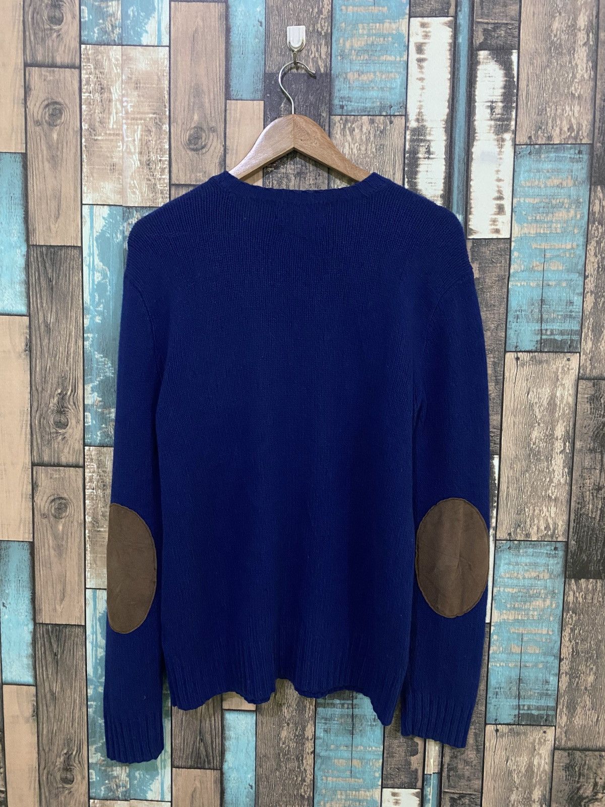 Polo Ralph Lauren Vintage Polo Ralph Lauren Double Padded Wool Knitwear Size US M / EU 48-50 / 2 - 2 Thumbnail