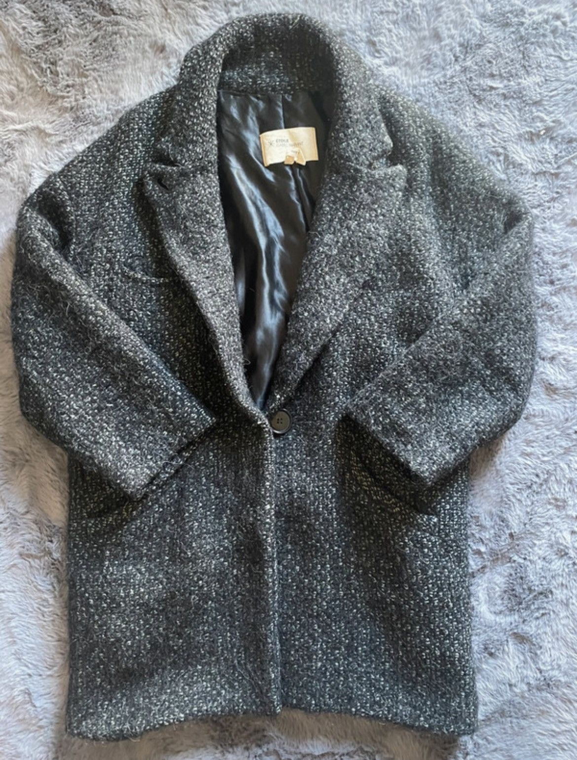 Isabel Marant Etoile Étoile Isabel Marant Oversized Wool Blend Bouclé Coat Size M / US 6-8 / IT 42-44 - 1 Thumbnail
