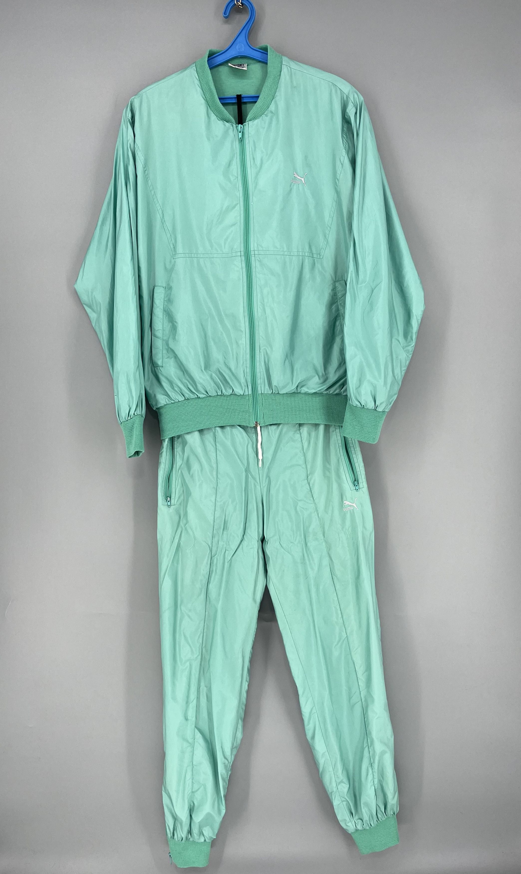 Puma 90s Vintage Puma Sport Track Suit Sweatshirt + Pants Size US S / EU 44-46 / 1 - 2 Thumbnail