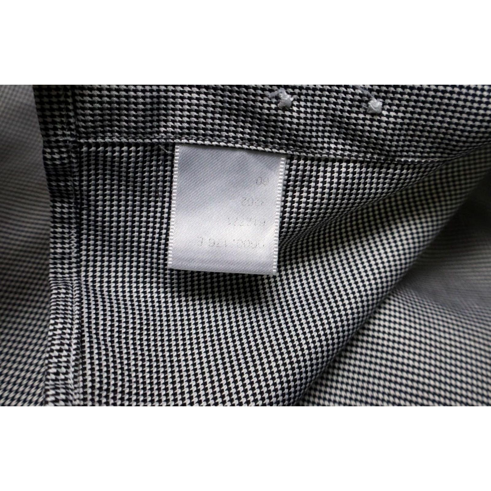 Vintage STENSTROMS Slimline Shirt Men's 40 Grey Spread Patterned Button Up Size US L / EU 52-54 / 3 - 6 Thumbnail
