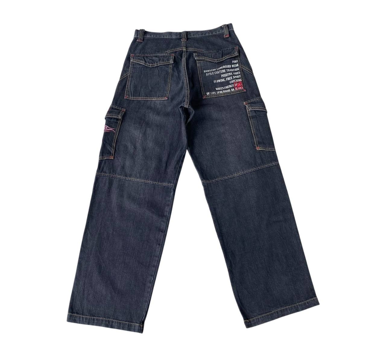 Japanese Brand BINDING OFFER🔥BAGGY Y2K PIKO LOOSE W29X30.5" JNCO STYLE Size US 29 - 6 Thumbnail