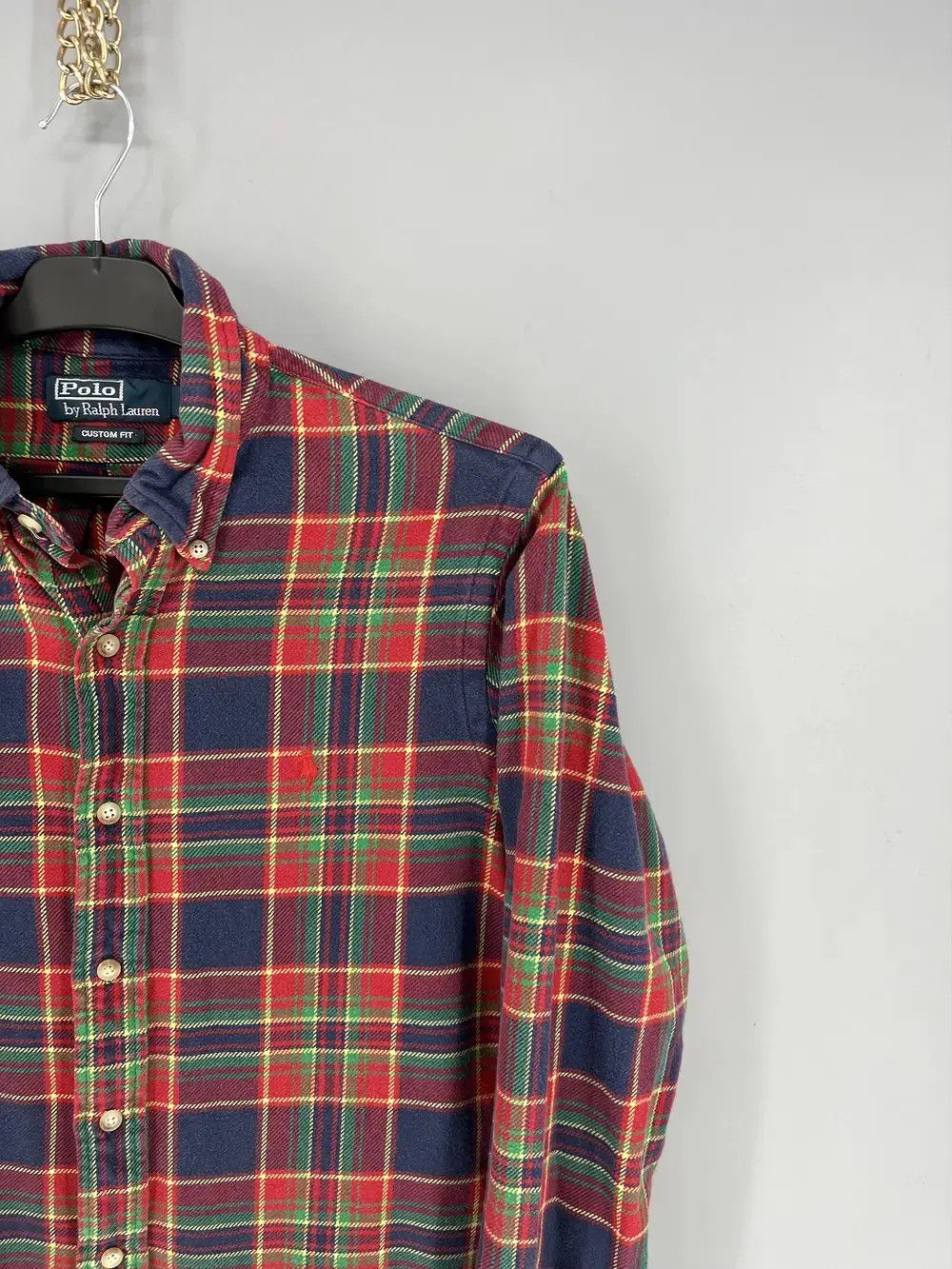 Polo Ralph Lauren Vintage Flannel Polo Raplh Lauren Plaid Shirt Travis style Size US S / EU 44-46 / 1 - 5 Thumbnail