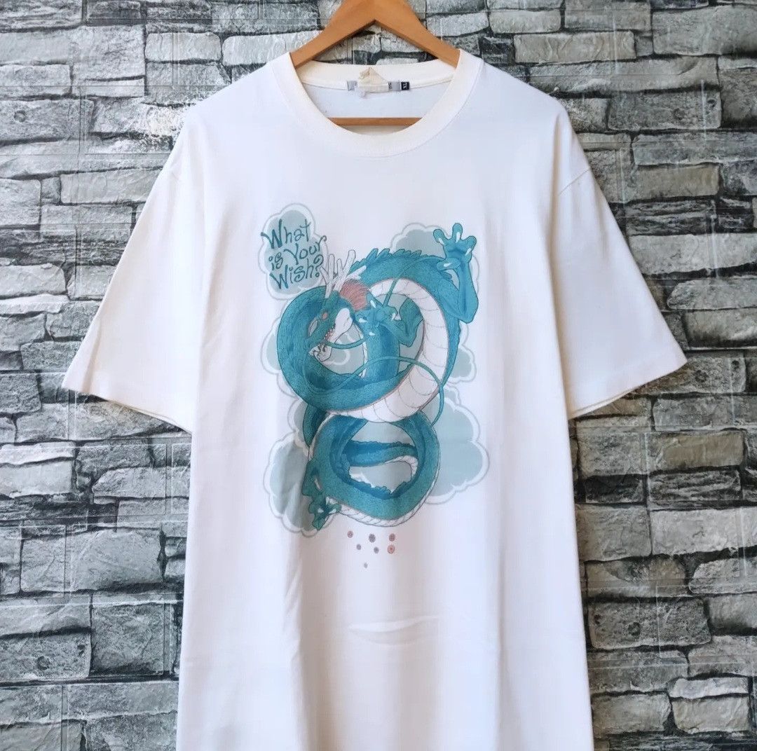 Anime Vintage Y2K Cospa Dragon BallZ Shenron Tshirt Size US XL / EU 56 / 4 - 2 Thumbnail
