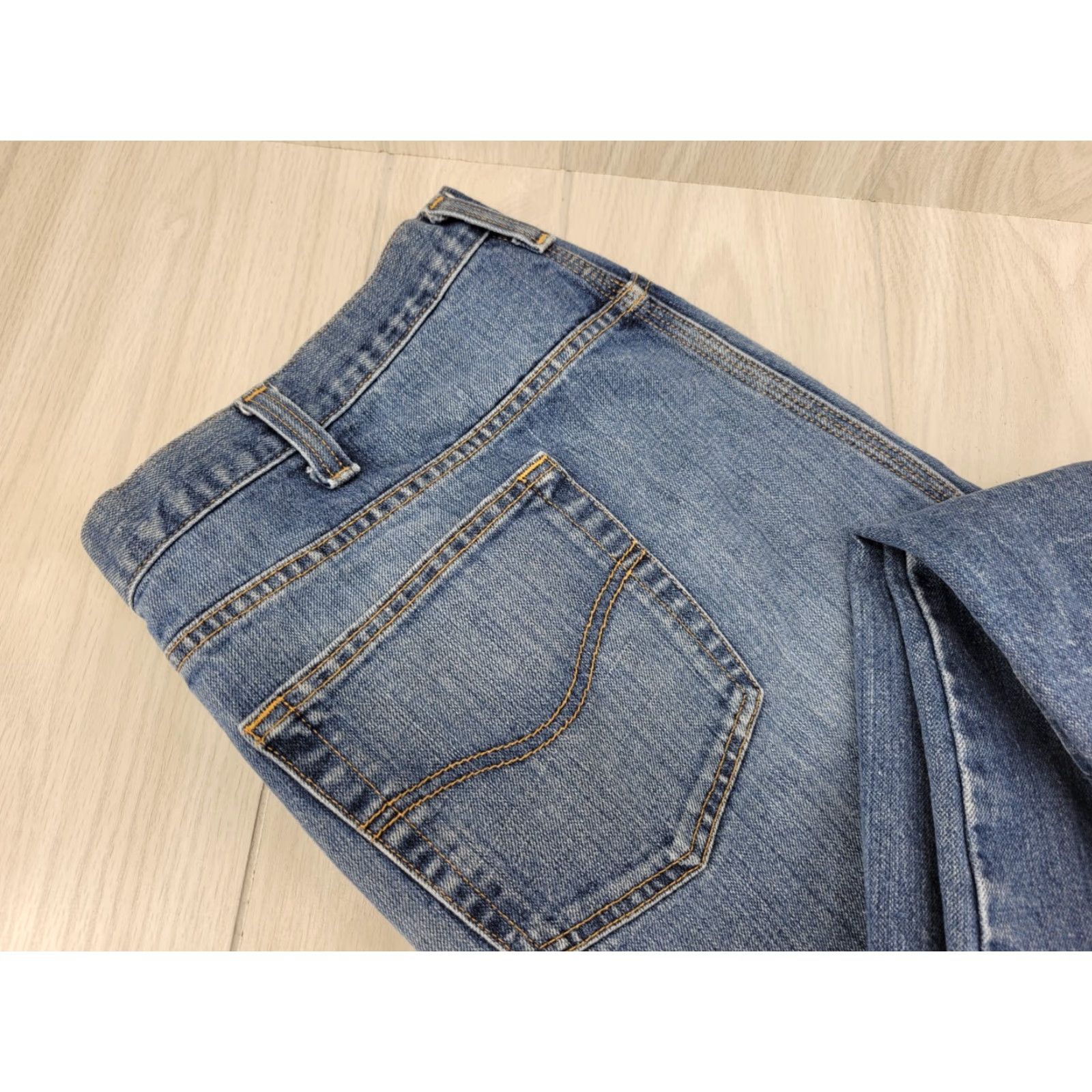 Carhartt VINTAGE Carhartt Jeans Men’s Regular 42x32 Blue Denim 5-Pocket Straight Belt Loops 101496 420 Distressed No Size US 42 / EU 58 - 6 Thumbnail