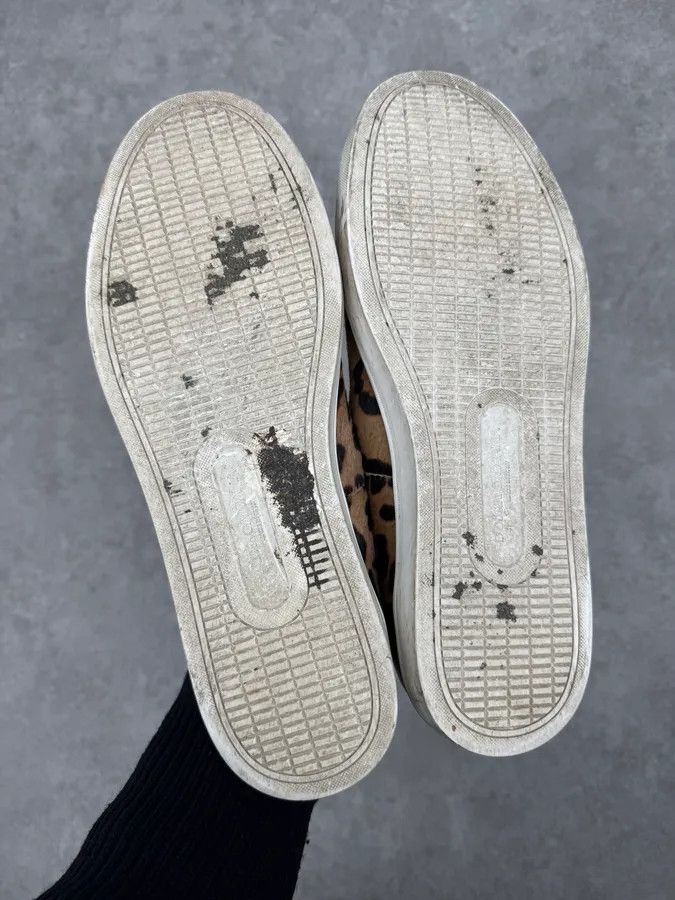 Dolce & Gabbana 2010s Dolce & Gabbana Leopard Fur Slip-On Shoes Size US 11 / EU 44 - 5 Thumbnail