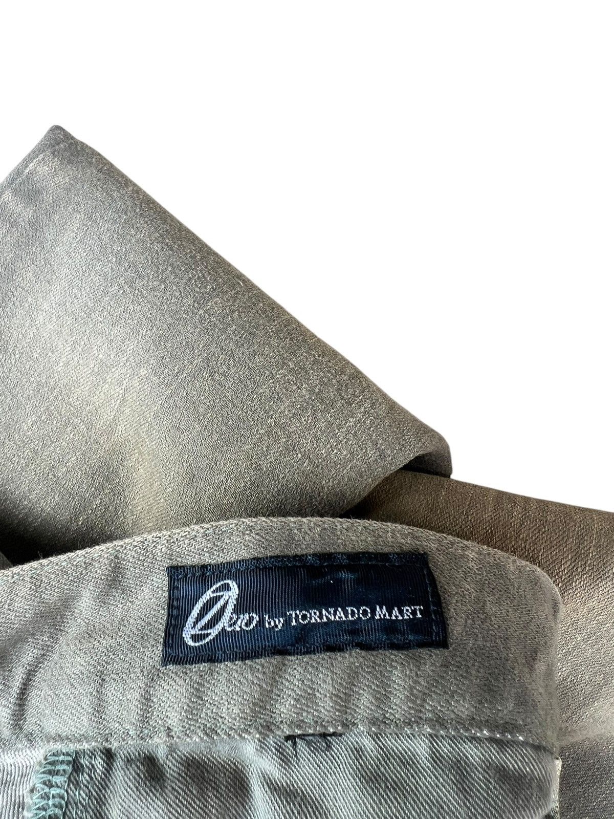 Tornado Mart Moss Wash Tornado Mart Faded Stretch Flare Pant Size US 31 - 21 Thumbnail