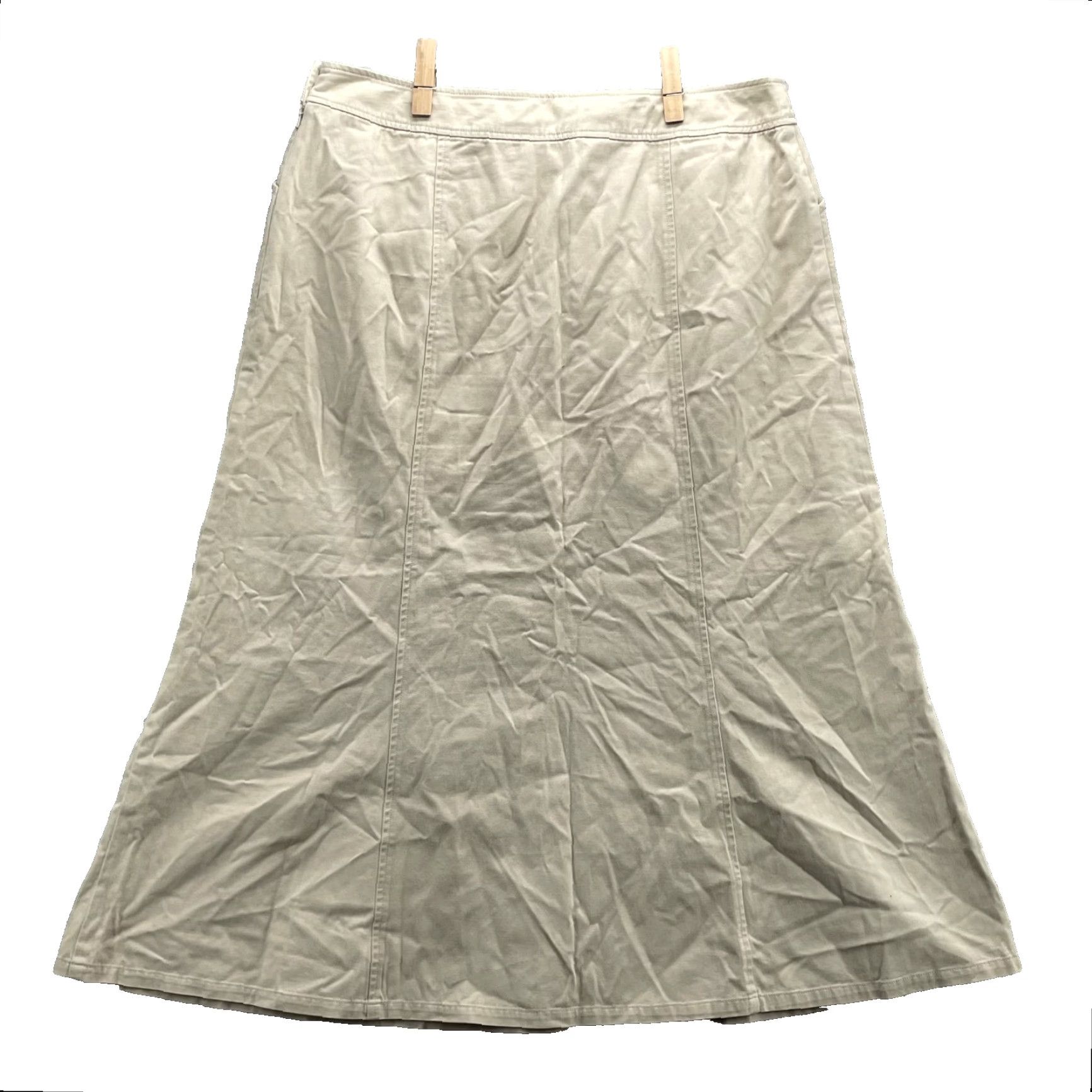 Pendleton VINTAGE Pendleton Skirt Women 16 Cotton Modest Gorpcore Minimalist Office Preppy Size 38" / US 16 / IT 52 - 2 Thumbnail