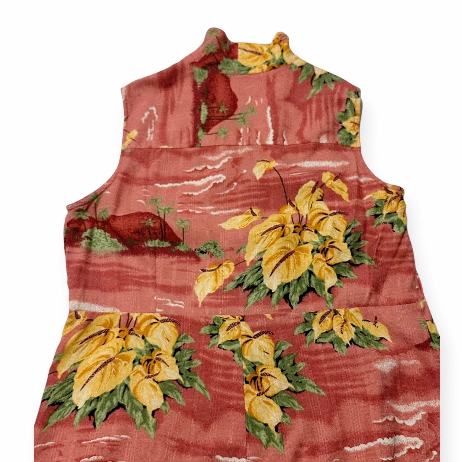 Tommy Bahama Tommy Bahama Silk Sleeveless Shirt Dress, Size 14, Hawaiian Size XL / US 12-14 / IT 48-50 - 7 Thumbnail