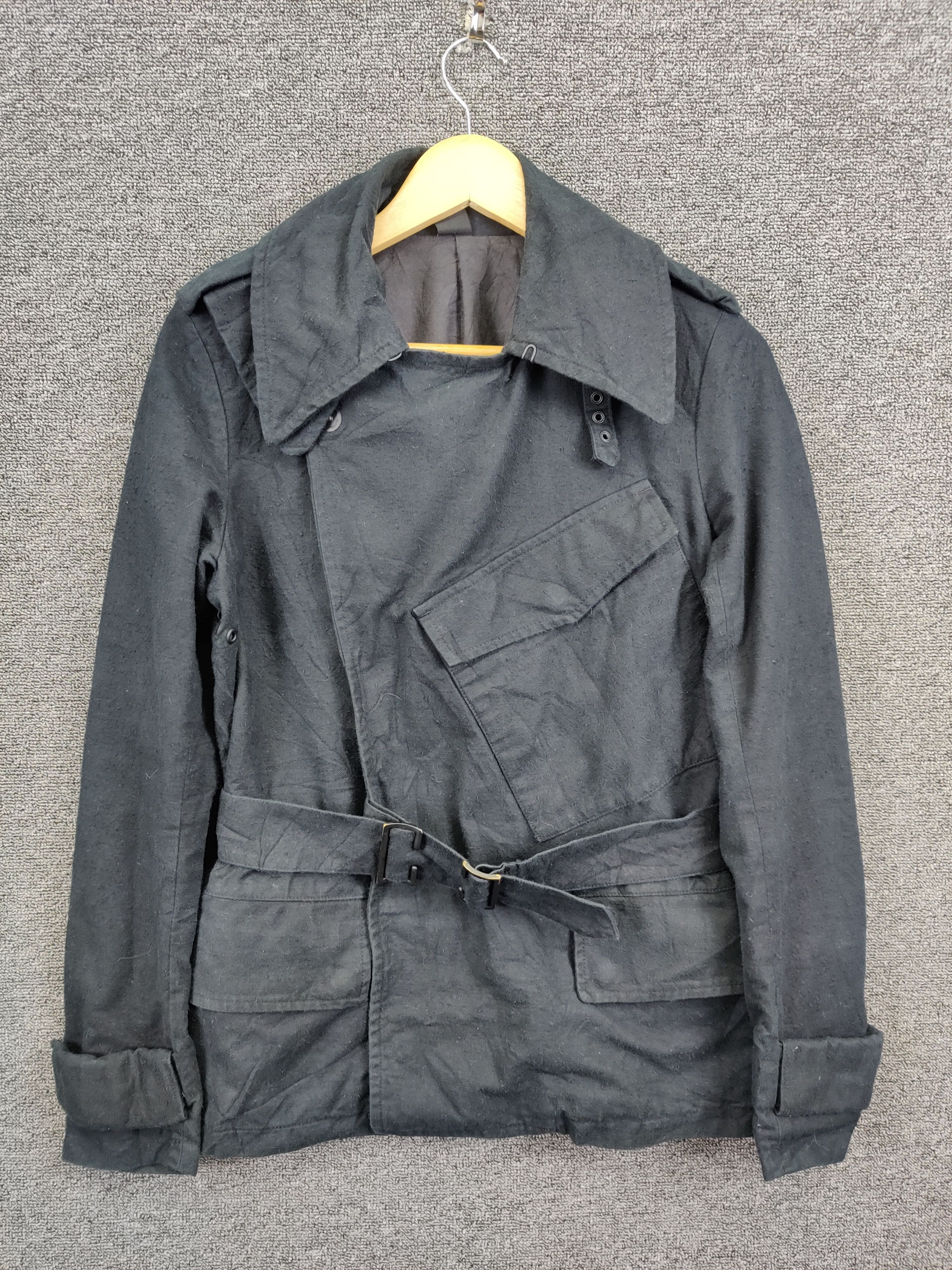 Japanese Brand IFSIXWASNINE JK-W PEAK-2/M Leoapard Print Blazer