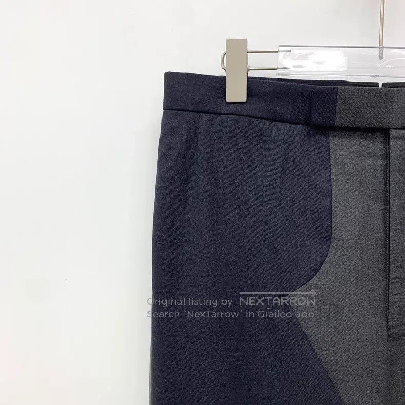 Thom Browne Thom Browne Colorful wool patchwork design casual wide-leg Size US 30 / EU 46 - 3 Thumbnail