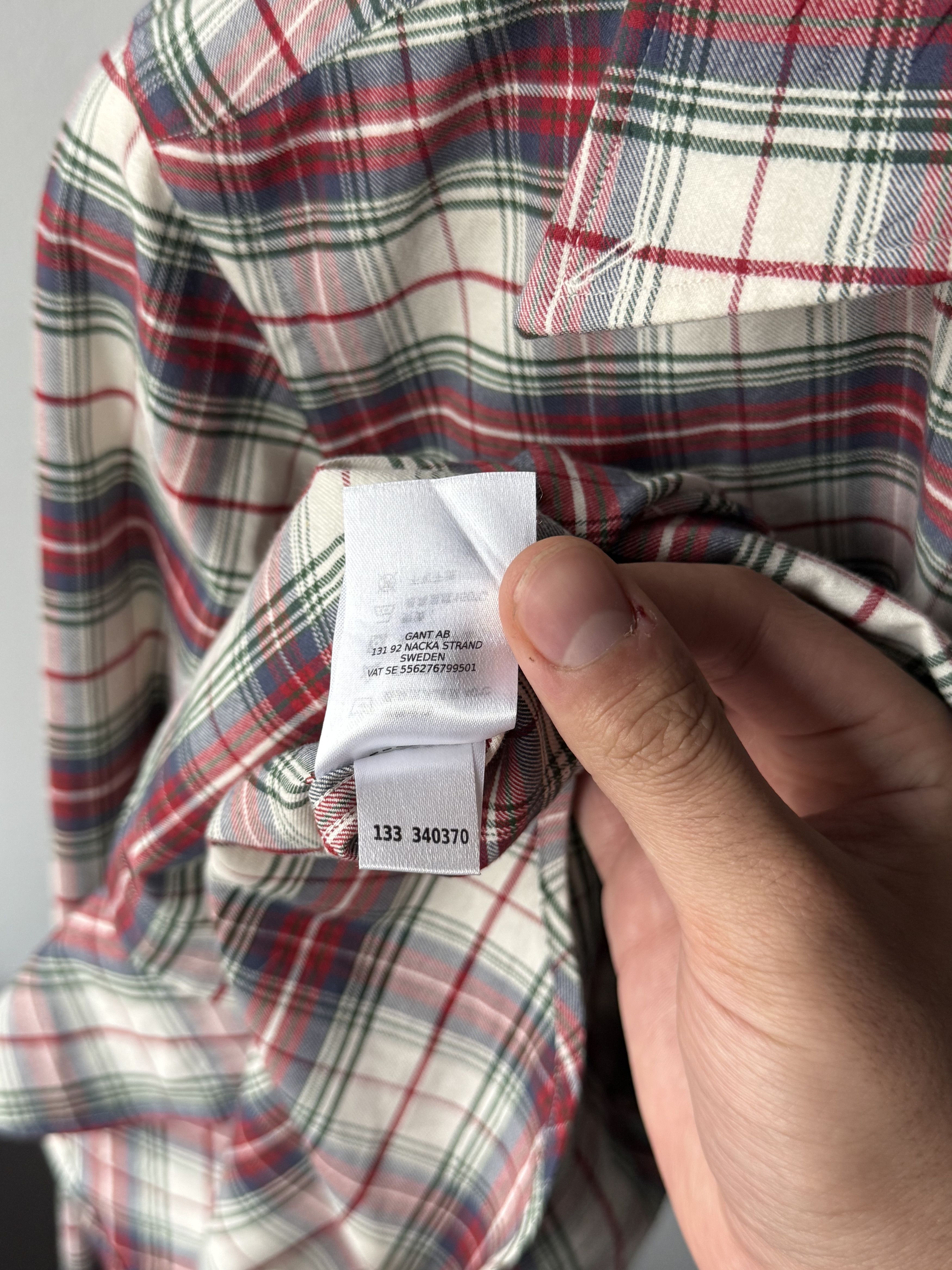 Gant × Gant Rugger Gant YALE CO-OP Archive Twill Campus Plaid L/S Oxford Shirt Size US S / EU 44-46 / 1 - 14 Thumbnail