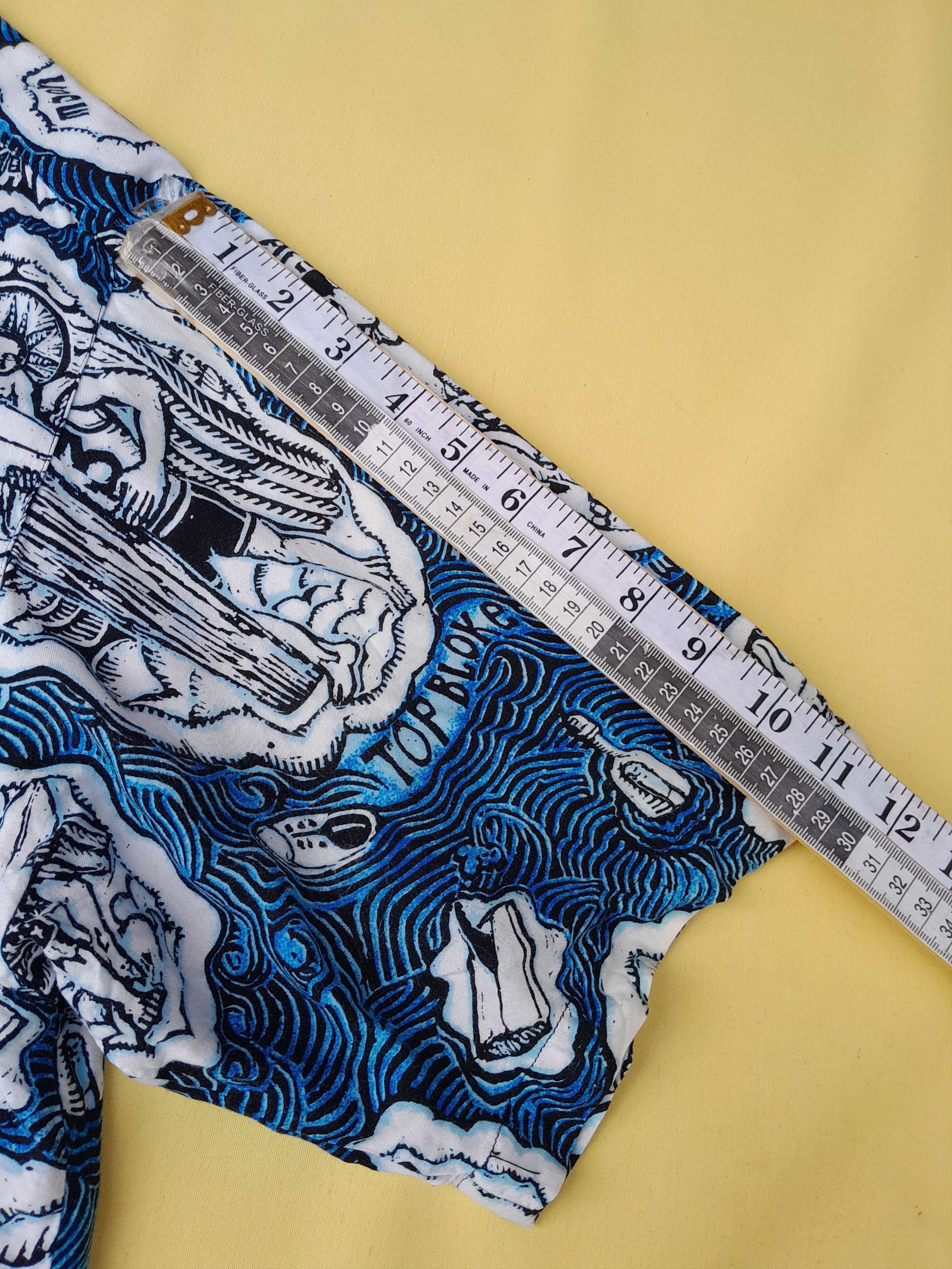 Mambo Vintage Mambo Loud Shirt Mens XL Blue Top Bloke Retro Size US XL / EU 56 / 4 - 12 Thumbnail