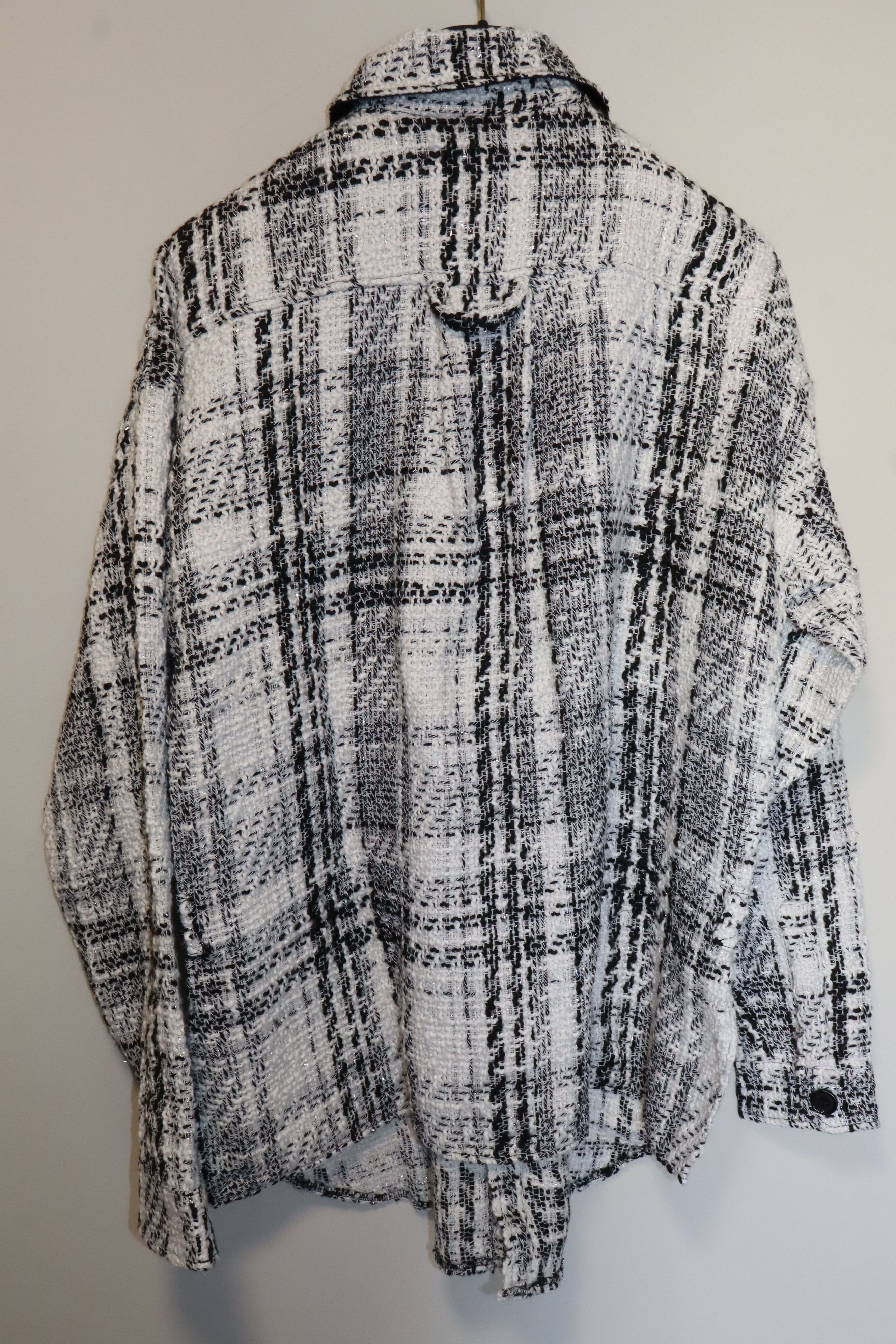 Faith Connexion Oversized tweed shirt Size US S / EU 44-46 / 1 - 11 Thumbnail