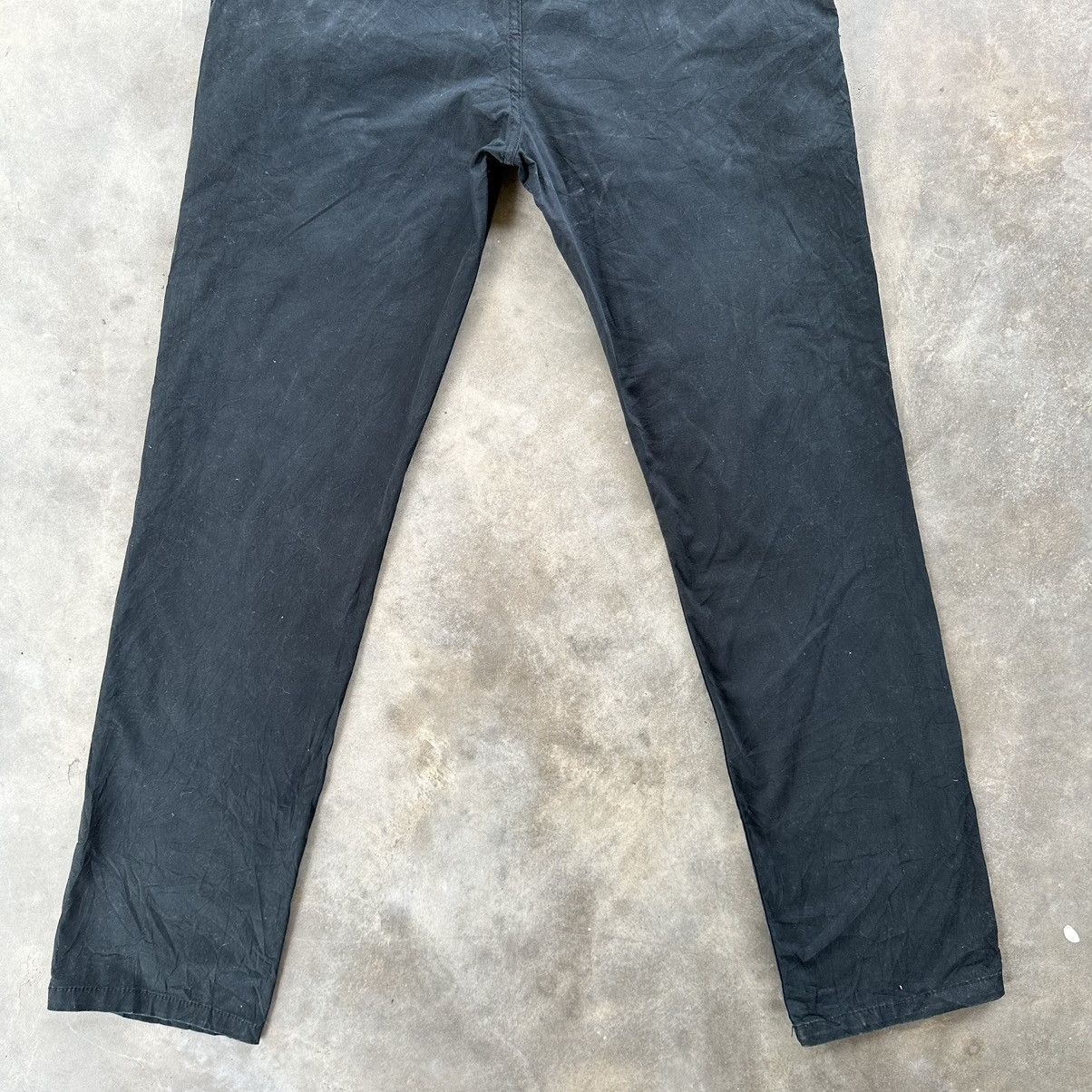 Japanese Brand × Vintage Vintage Matchstick Argus Black Casual Trousers Pants Size US 34 / EU 50 - 13 Thumbnail