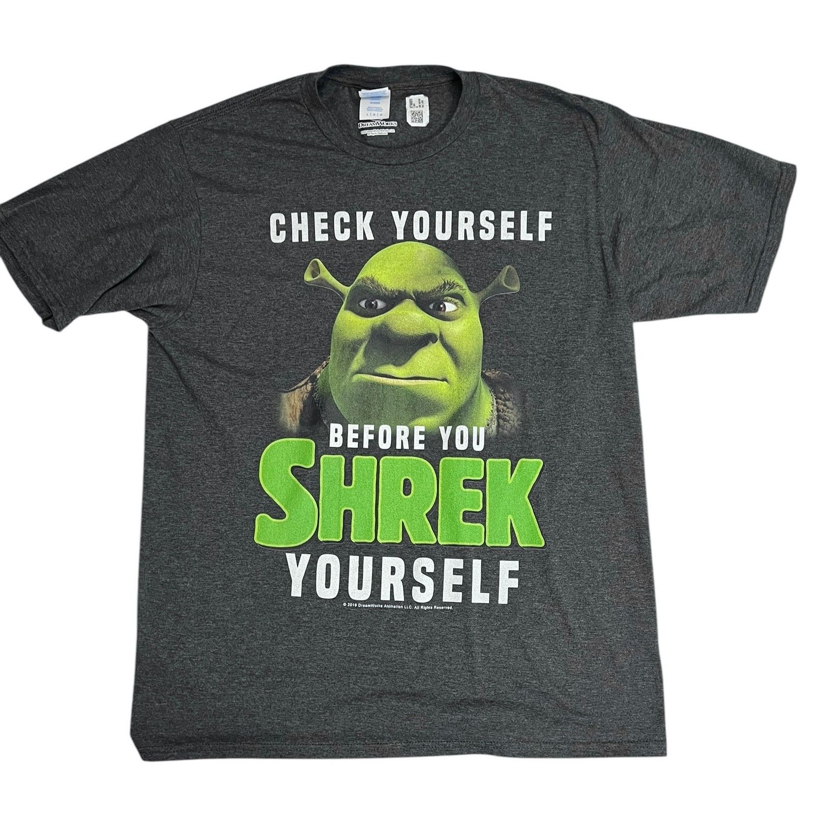 Other Shrek T-Shirt Check Yourself Before You Shrek Yourself Large Size US L / EU 52-54 / 3 - 6 Thumbnail