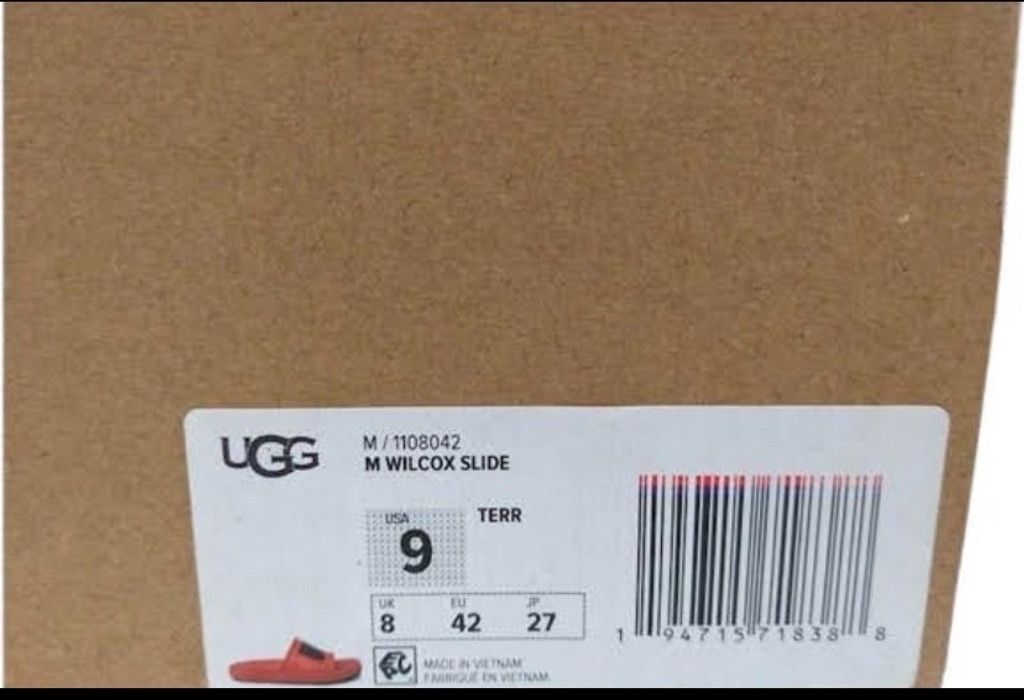 Ugg UGG Slides Sandals, Size 9, Orange Size US 9 / IT 39 - 2 Thumbnail