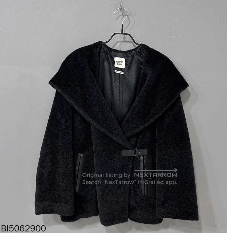 Hermes Hermes Alpaca Fur Bathrobe Coat Size S / US 4 / IT 40 - 1 Thumbnail