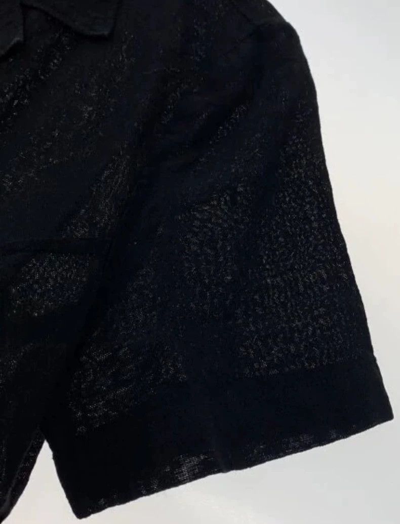 Comme des Garcons Comme Des Garcons Knit Linen Short Sleeve Jacket Size S / US 4 / IT 40 - 3 Thumbnail
